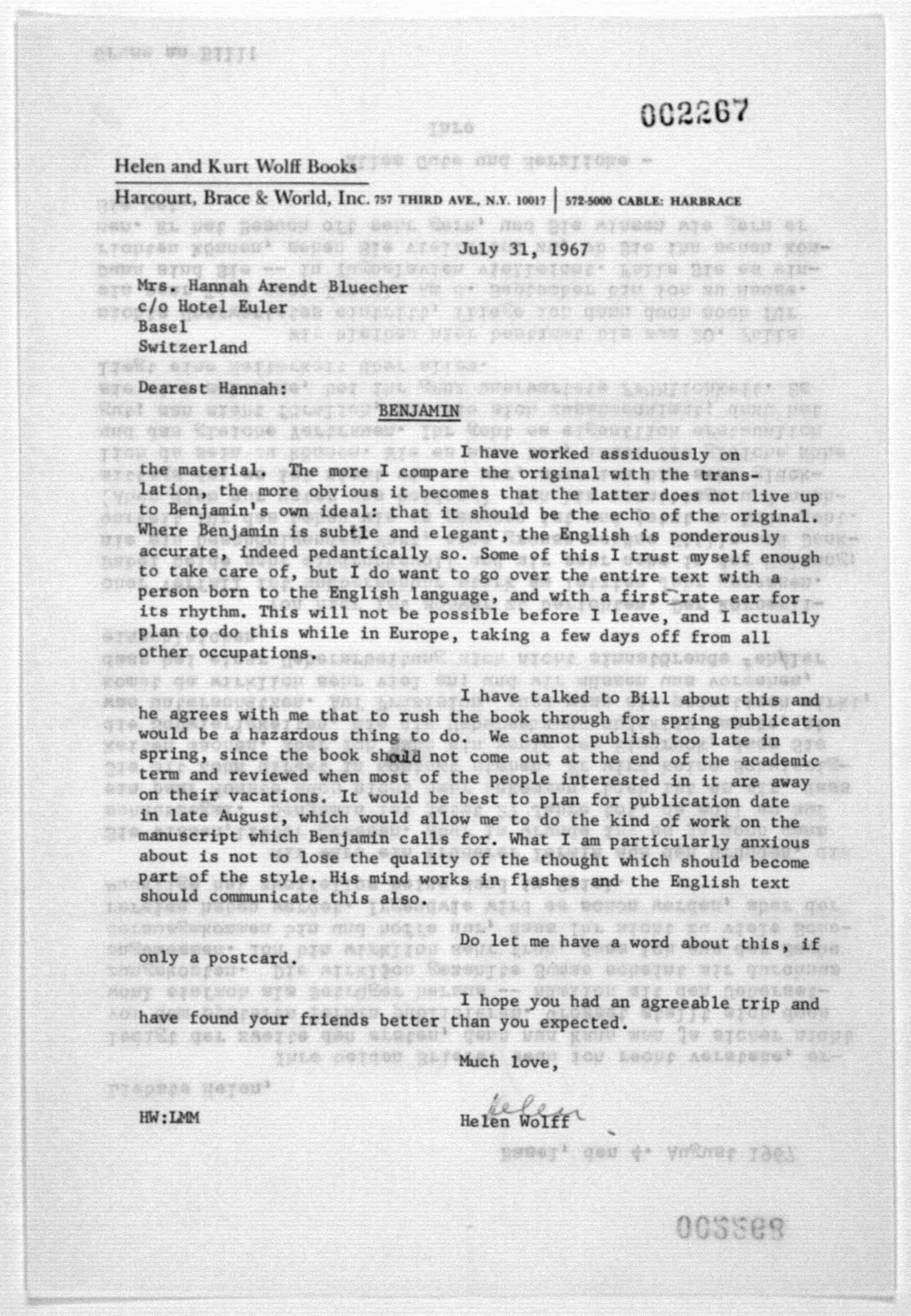 Scanned image of the current content page