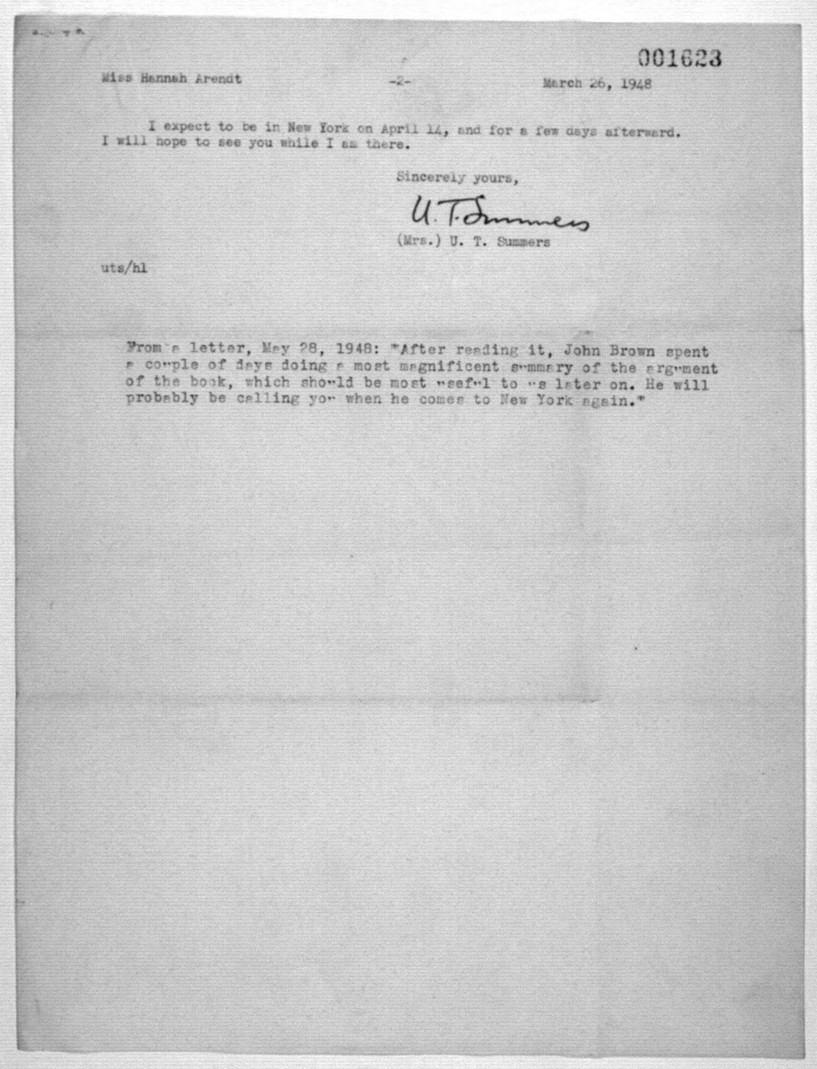 Scanned image of the current content page