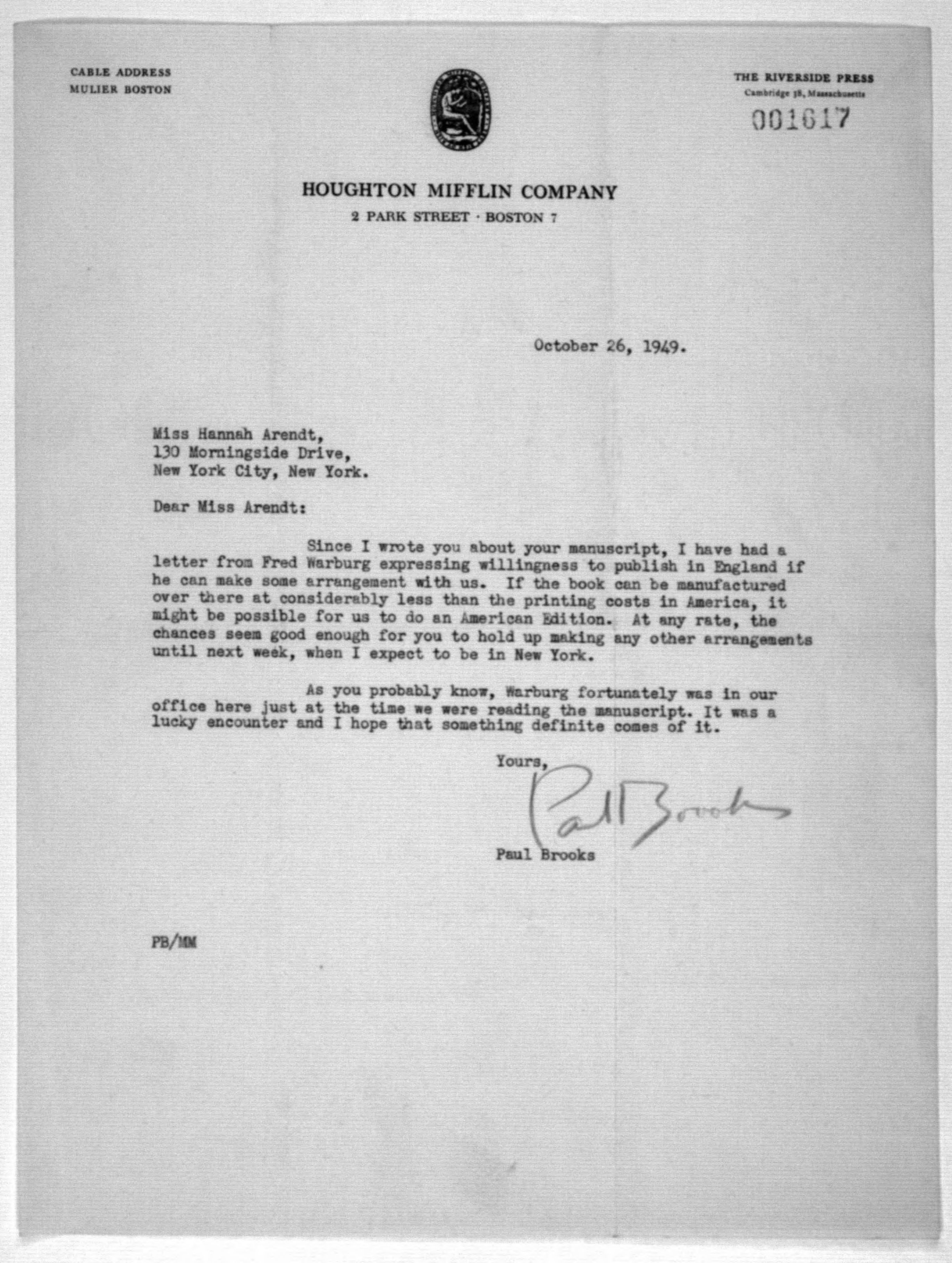 Scanned image of the current content page