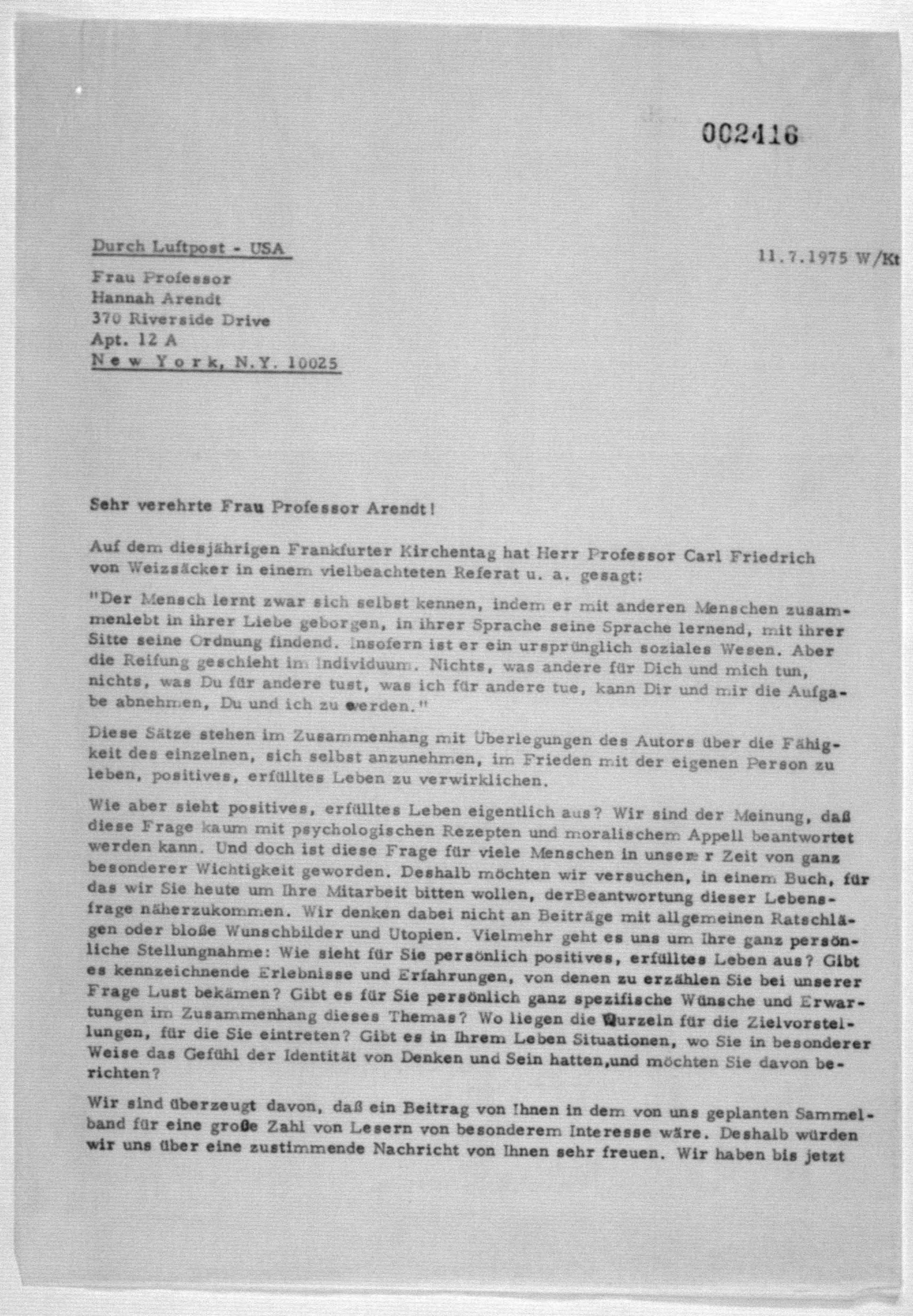 Scanned image of the current content page