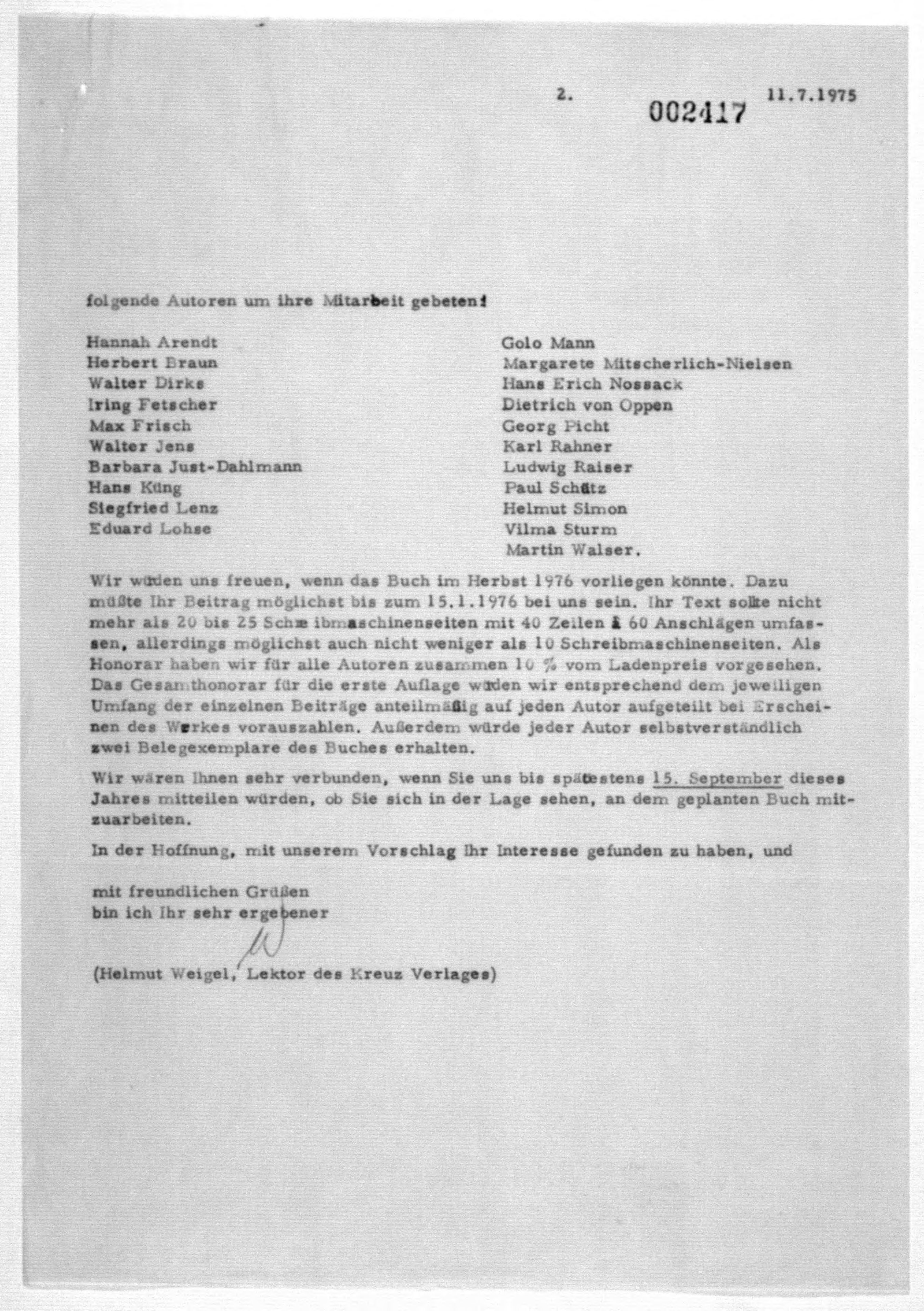 Scanned image of the current content page