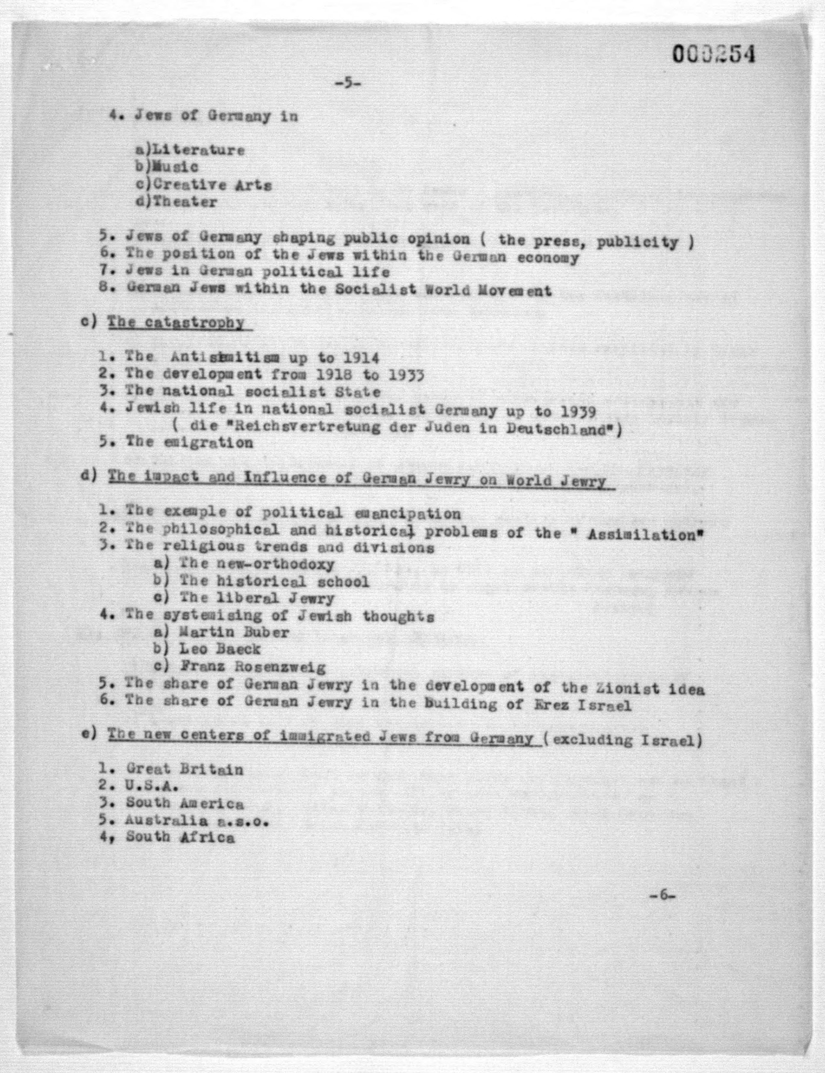 Scanned image of the current content page