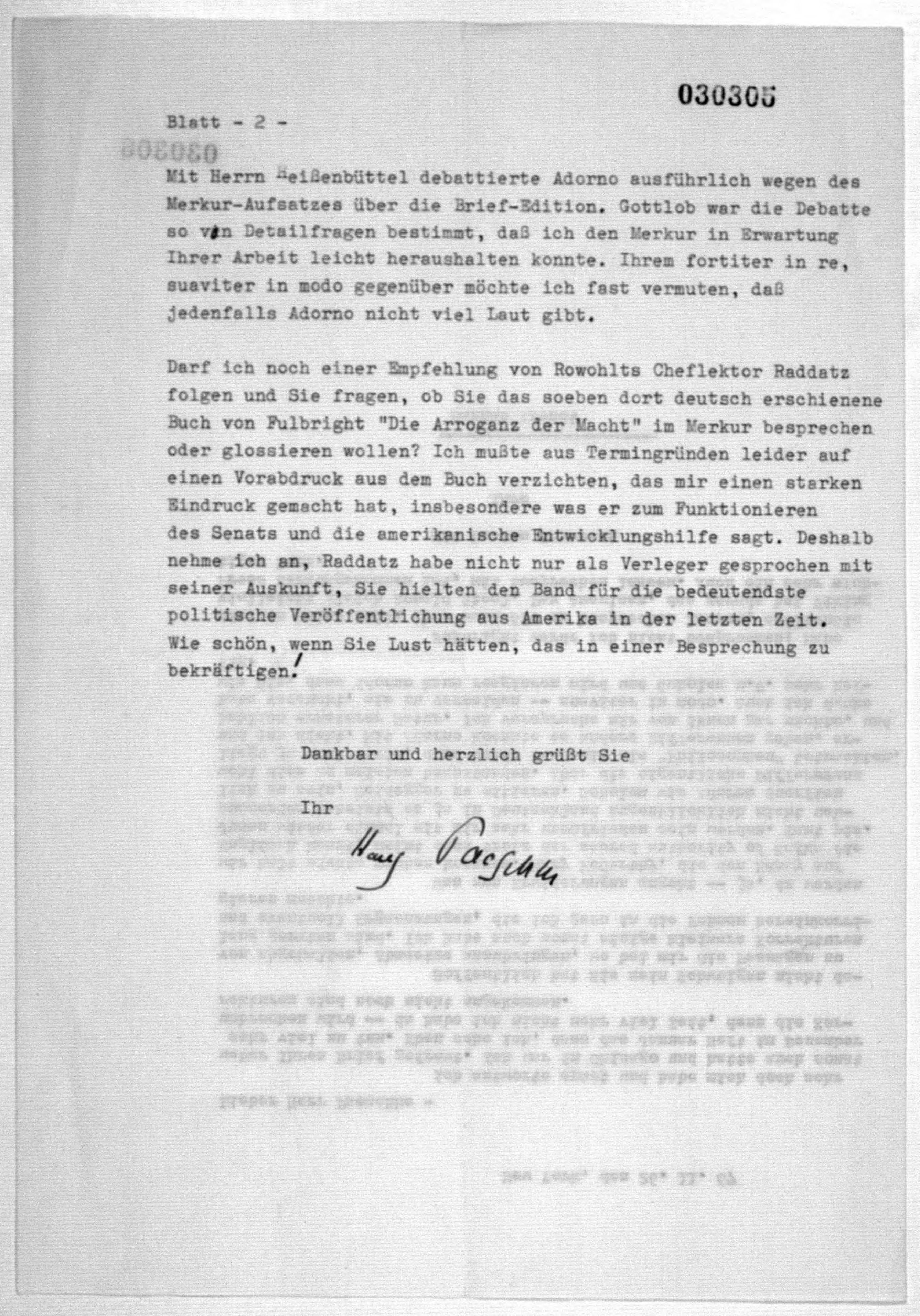 Scanned image of the current content page