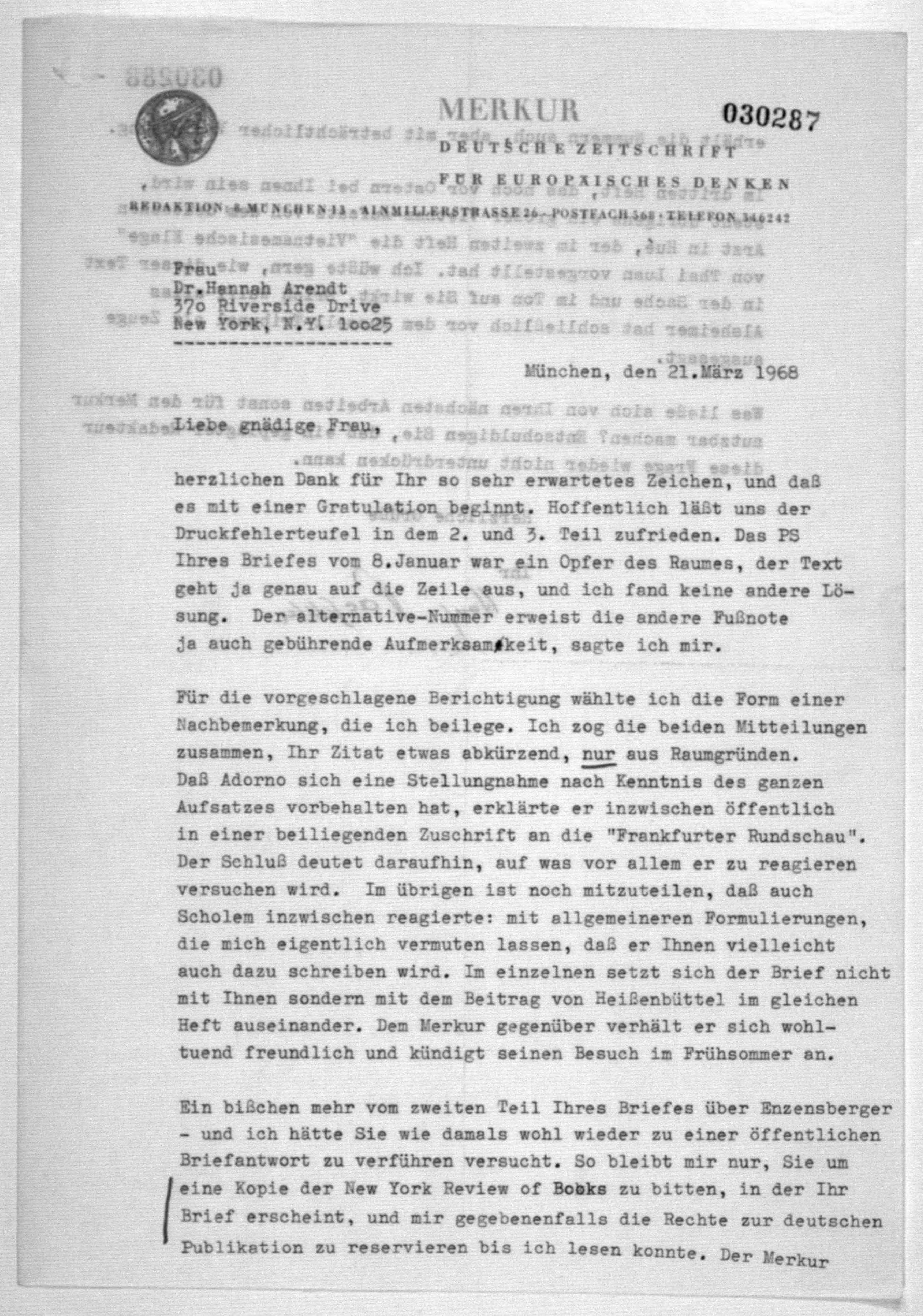 Scanned image of the current content page