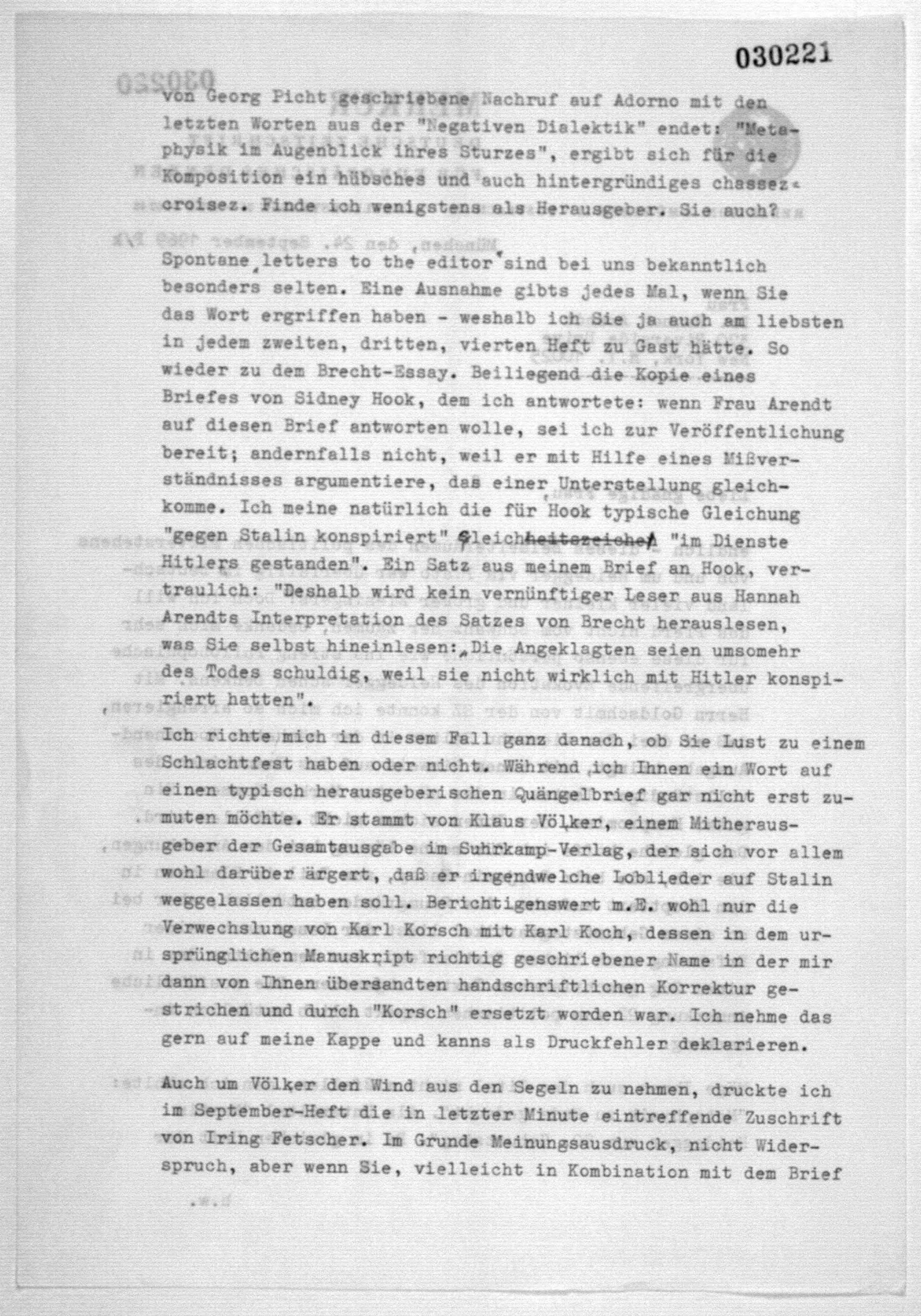 Scanned image of the current content page