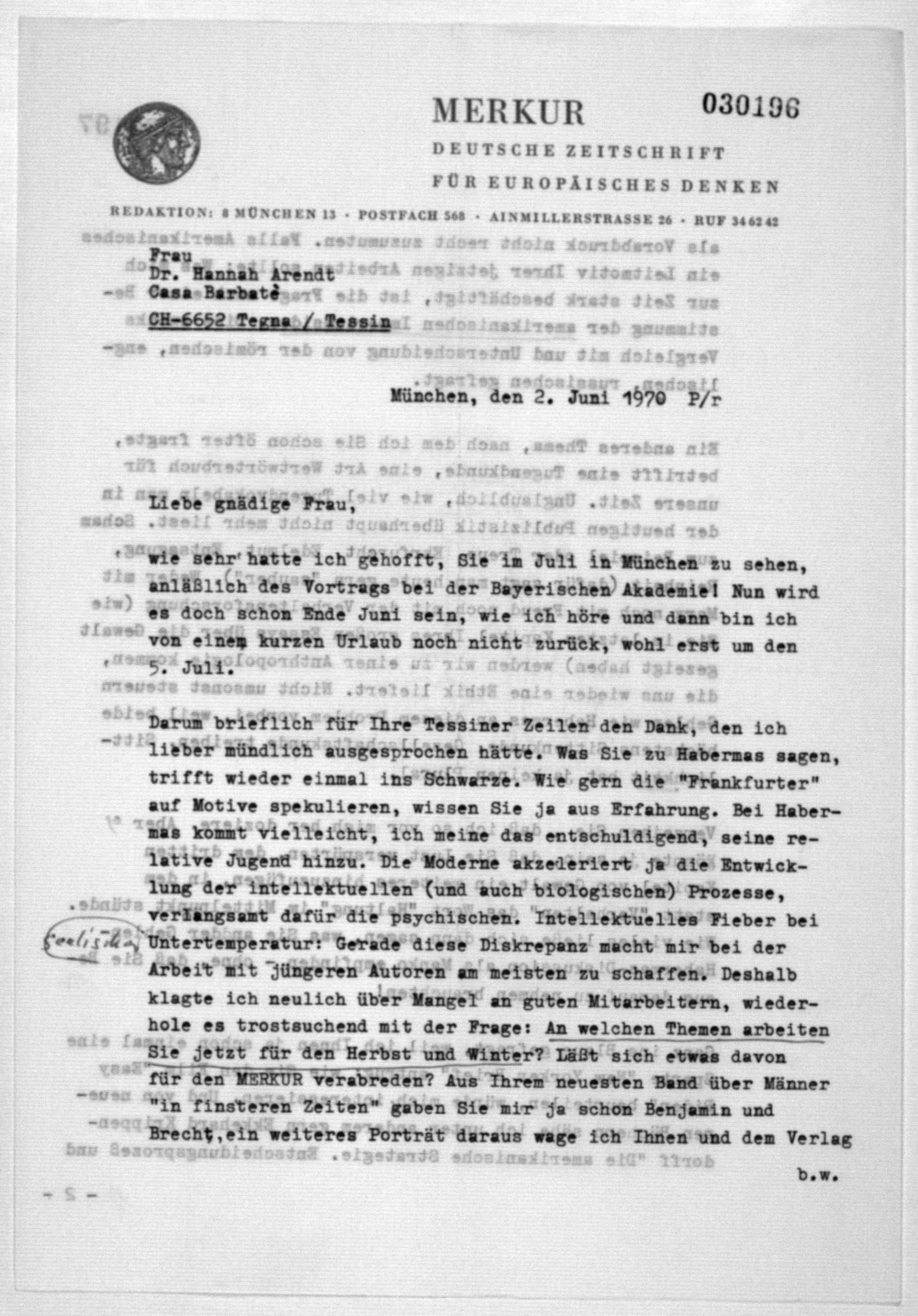 Scanned image of the current content page