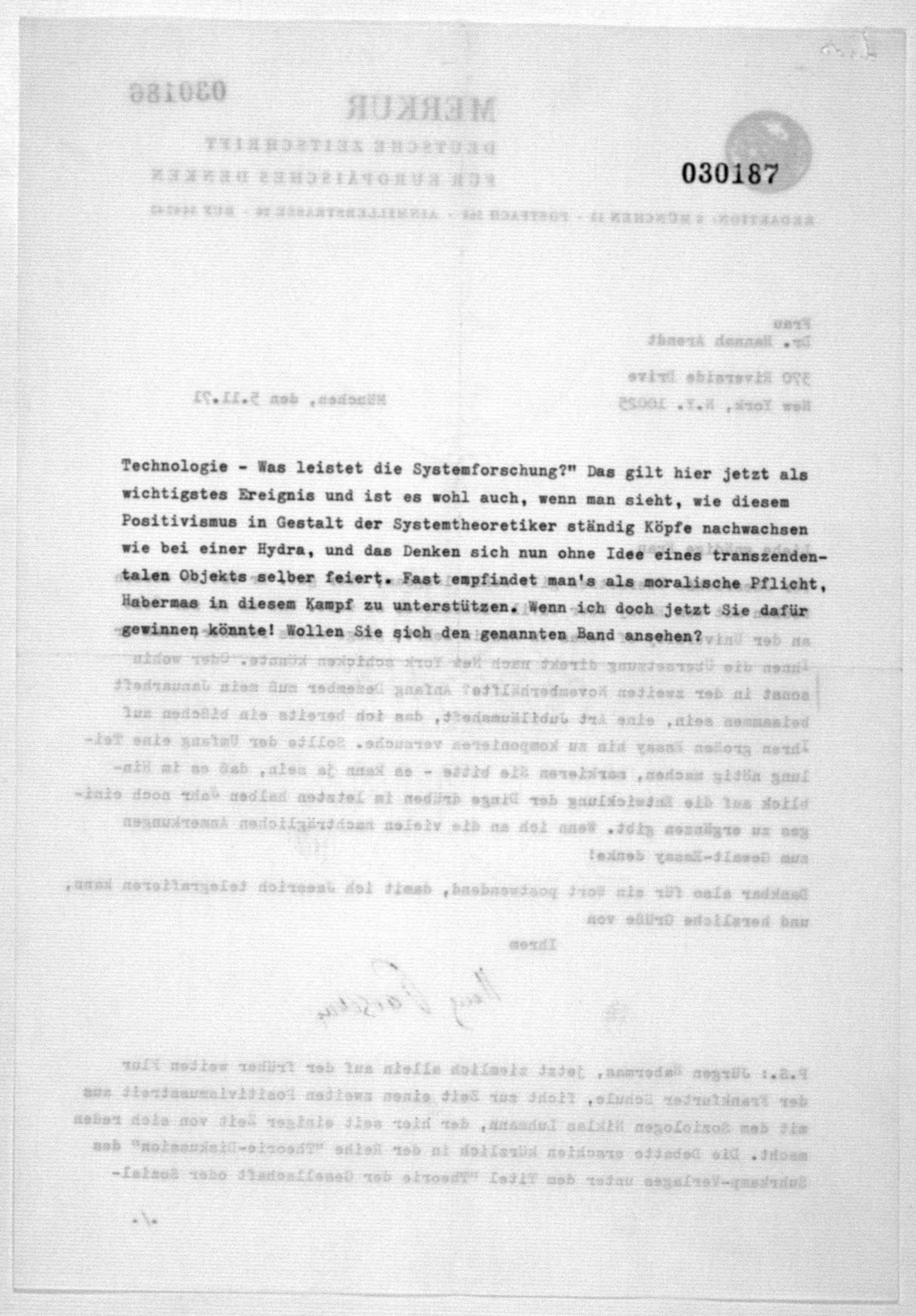 Scanned image of the current content page