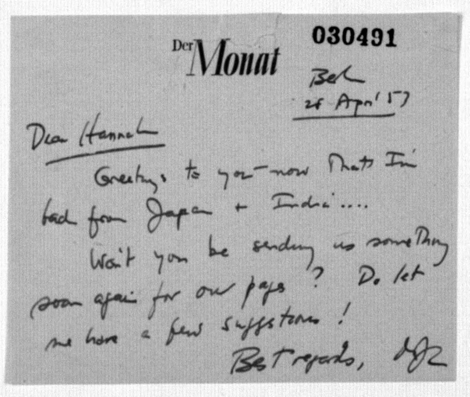 Scanned image of the current content page