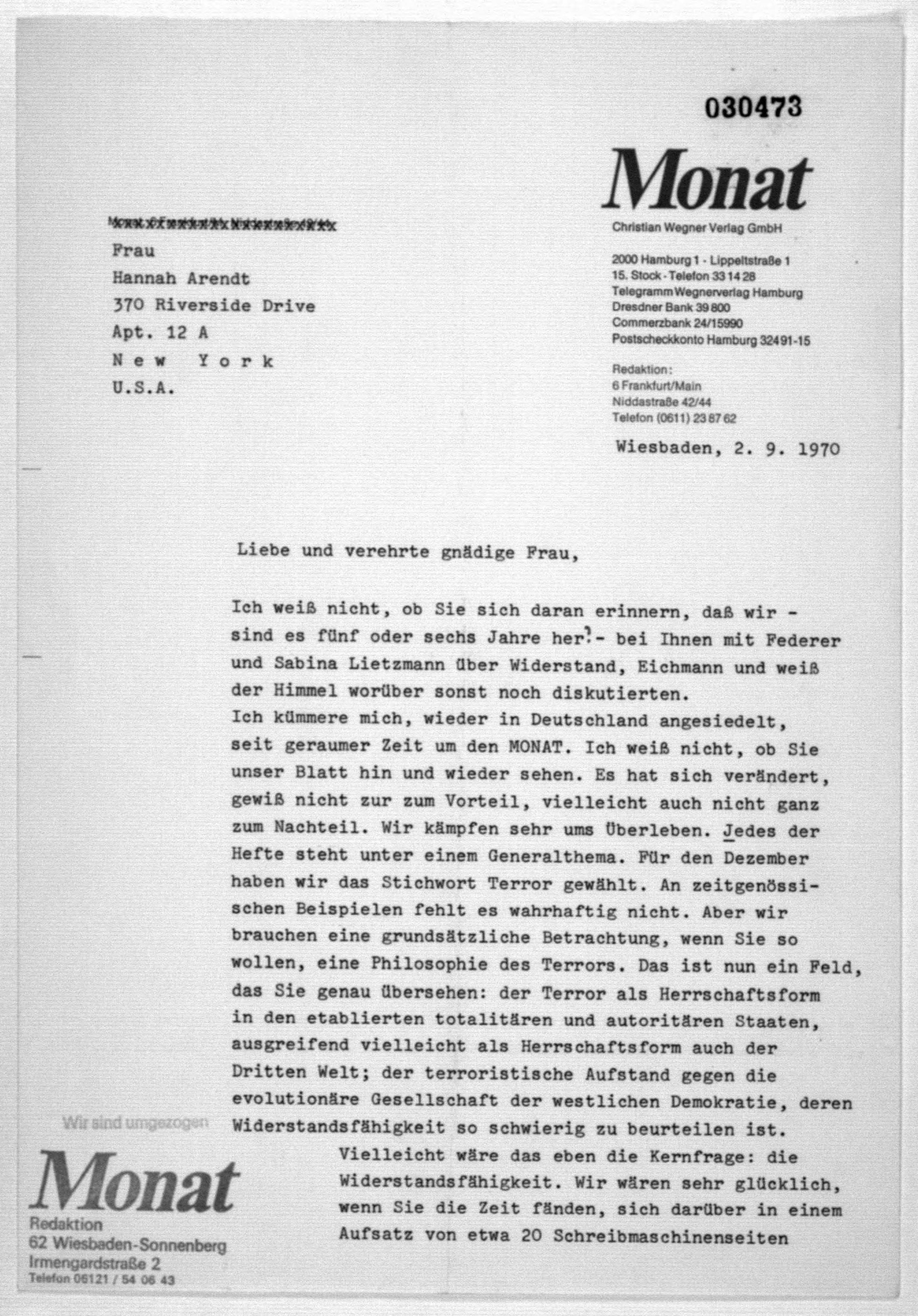Scanned image of the current content page