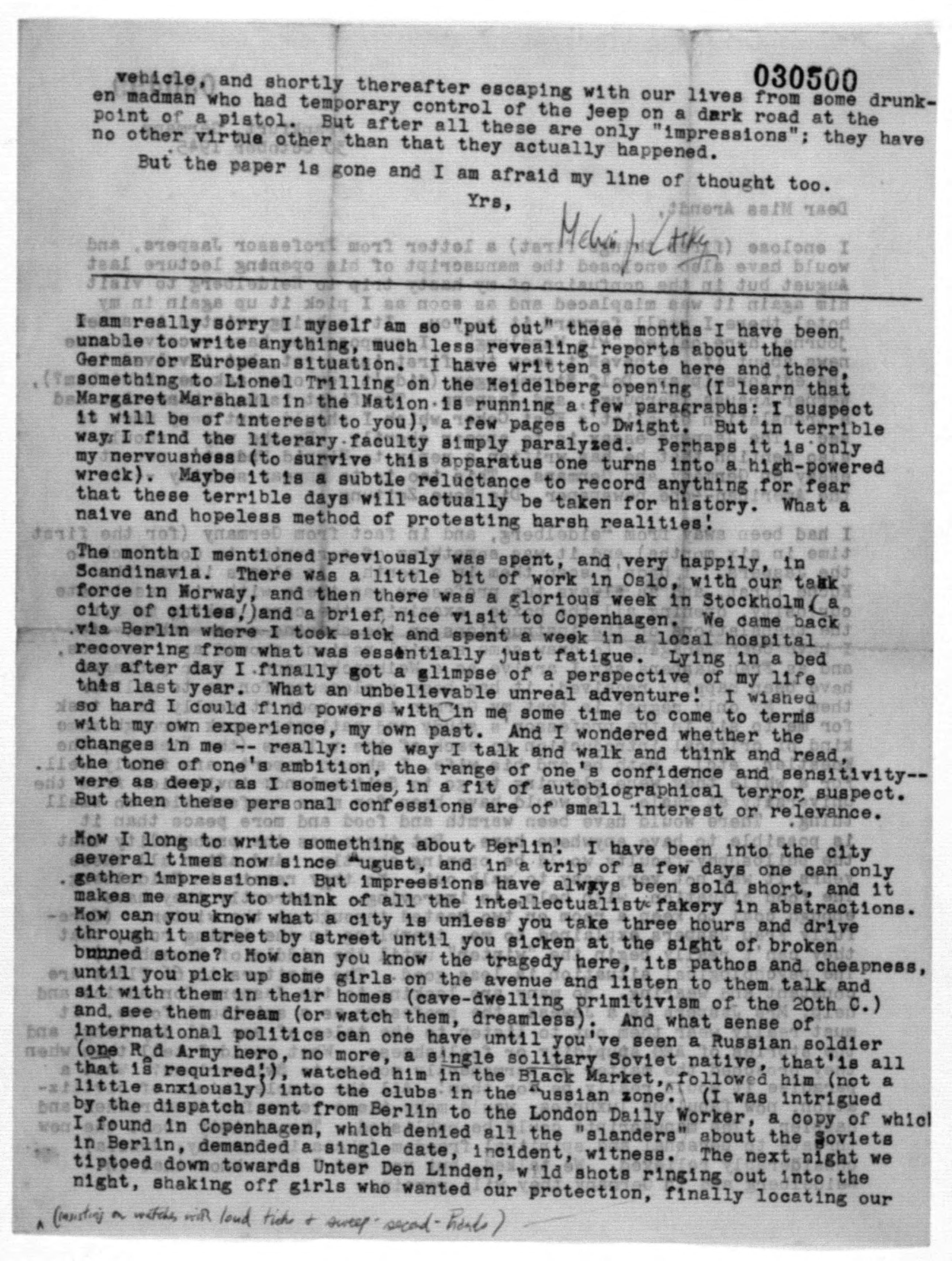 Scanned image of the current content page