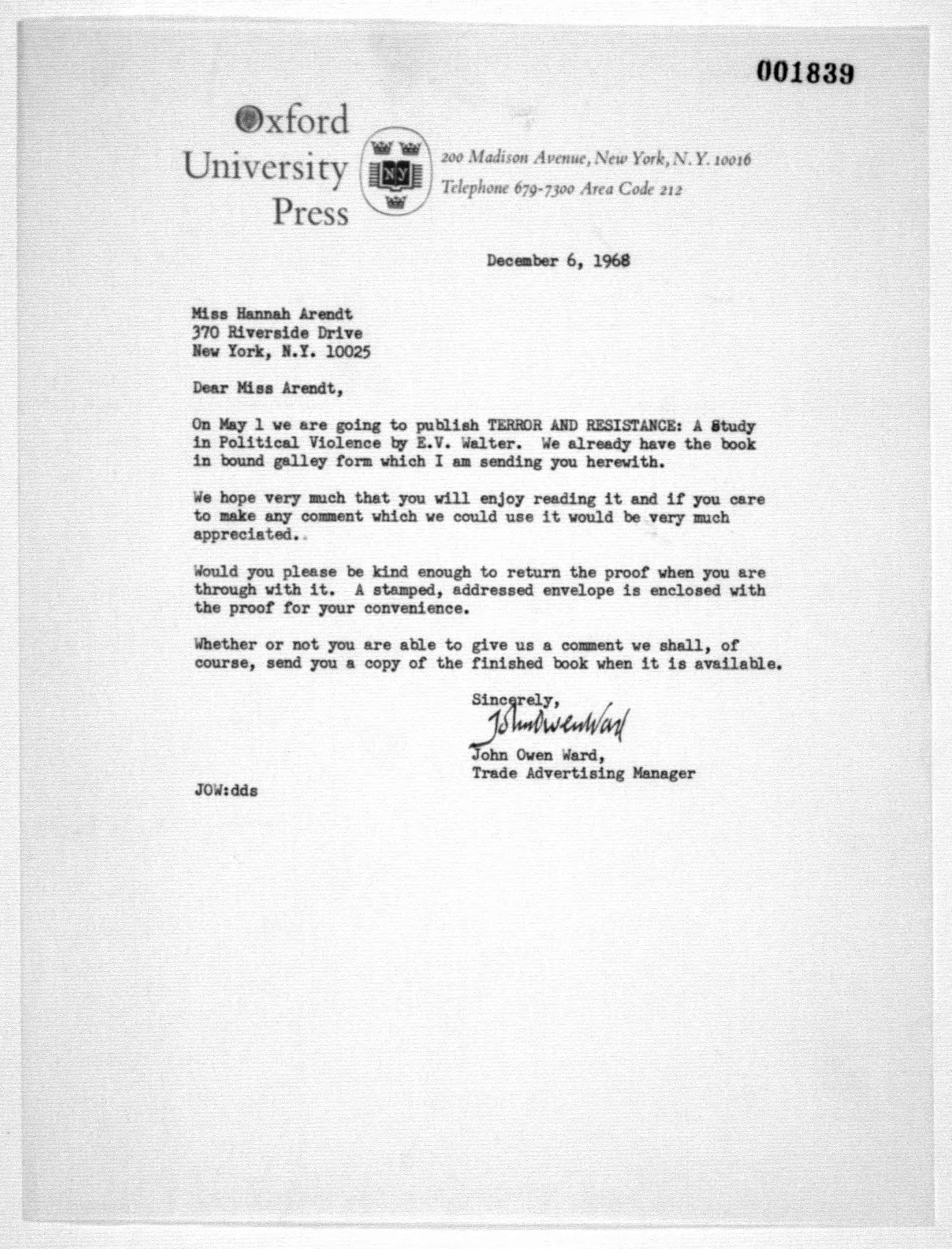 Scanned image of the current content page