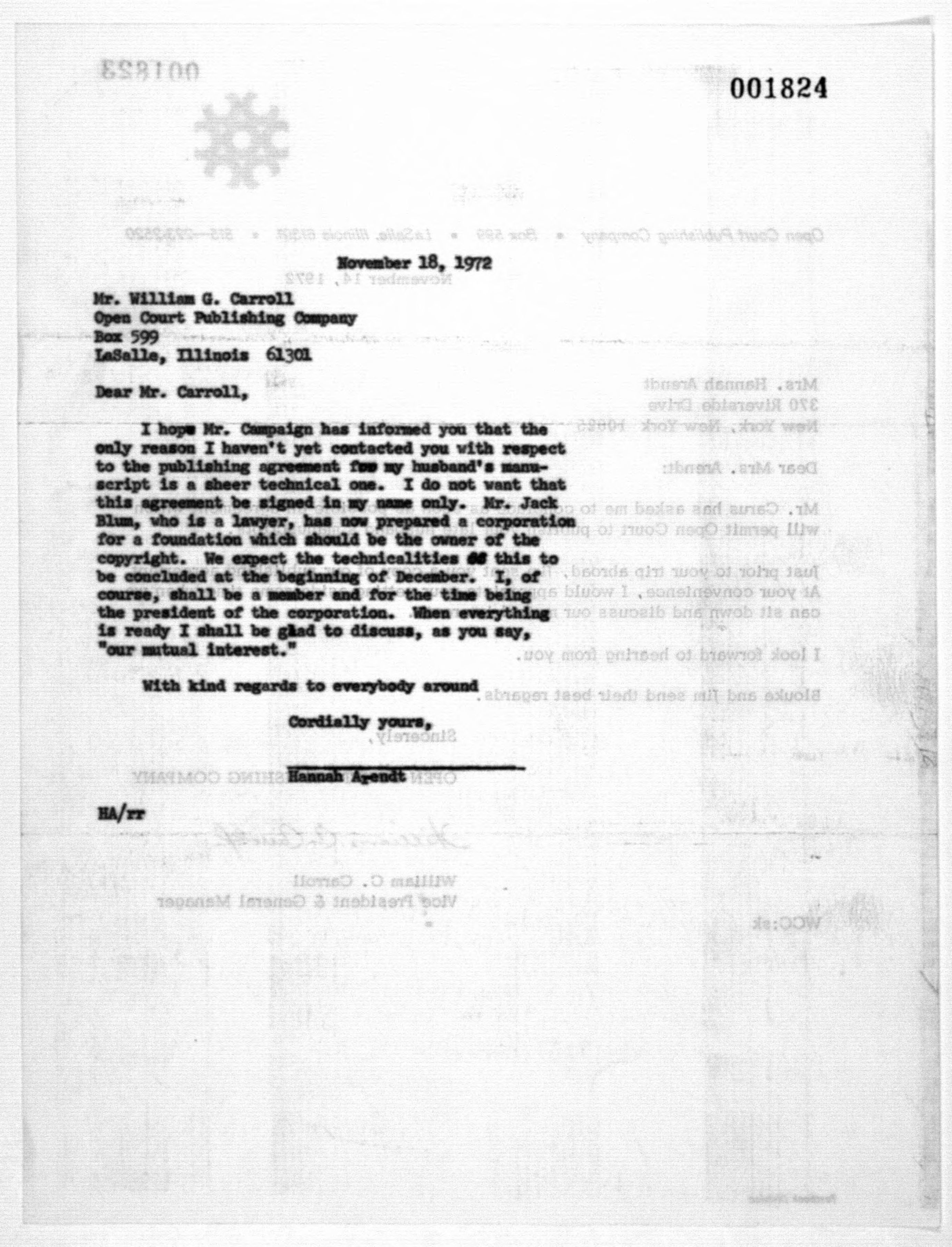 Scanned image of the current content page