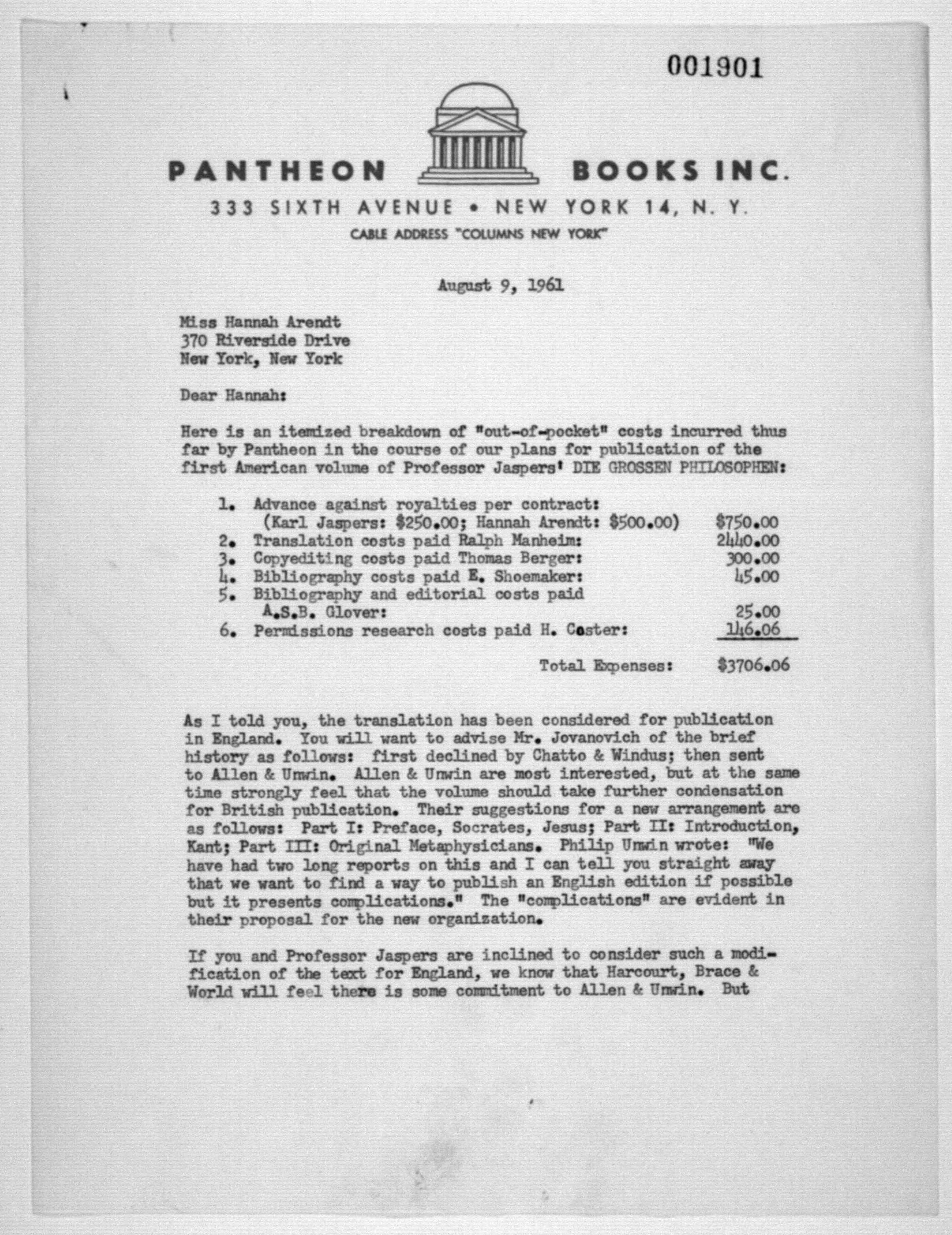 Scanned image of the current content page