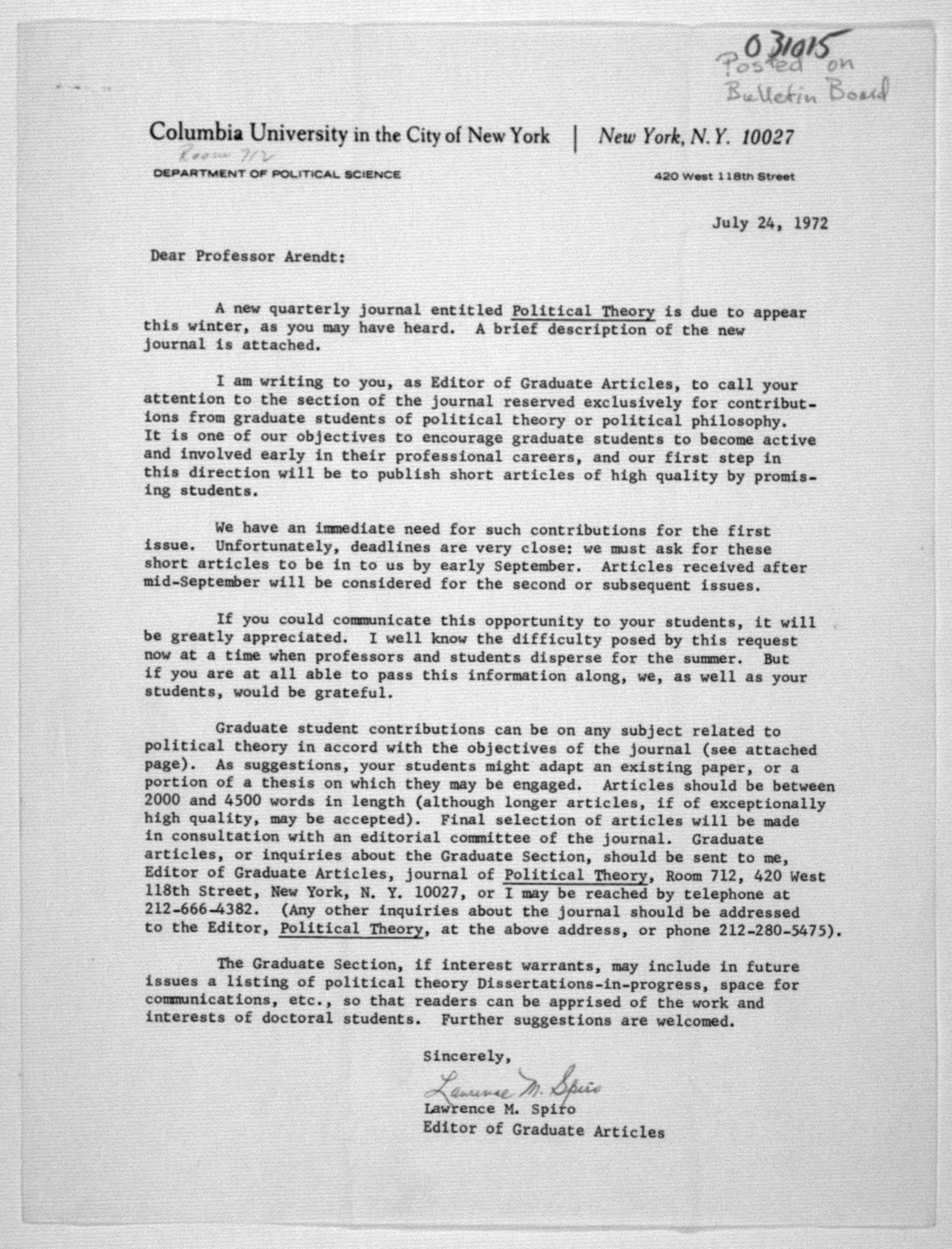 Scanned image of the current content page