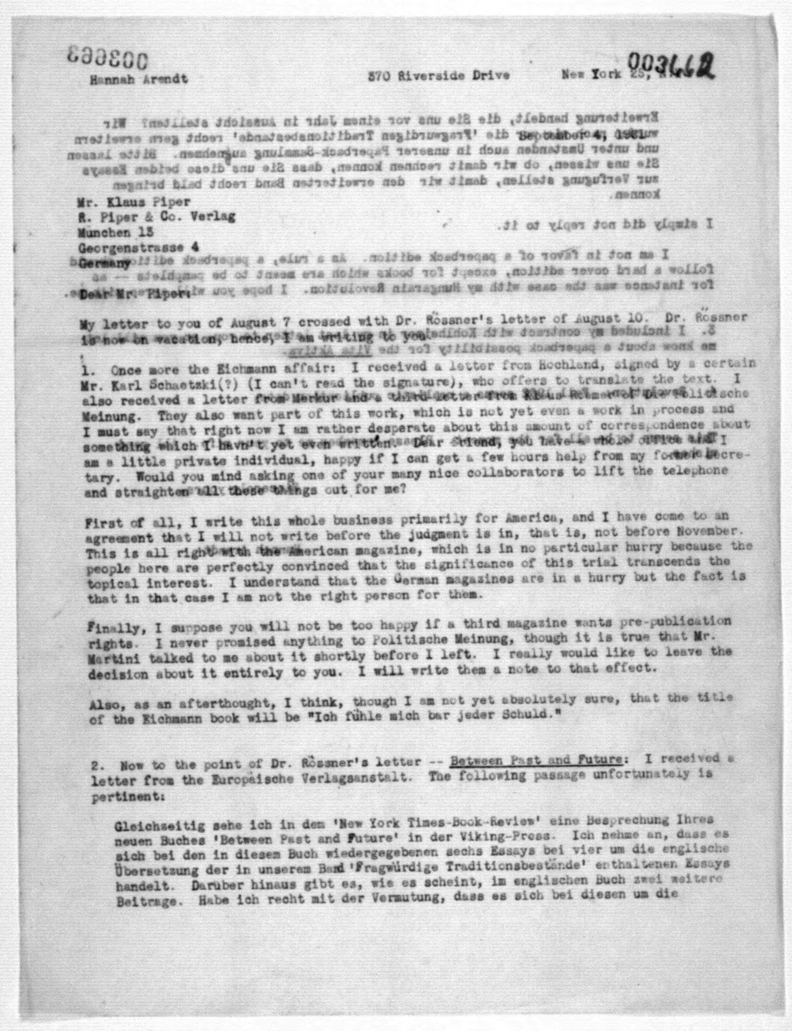 Scanned image of the current content page