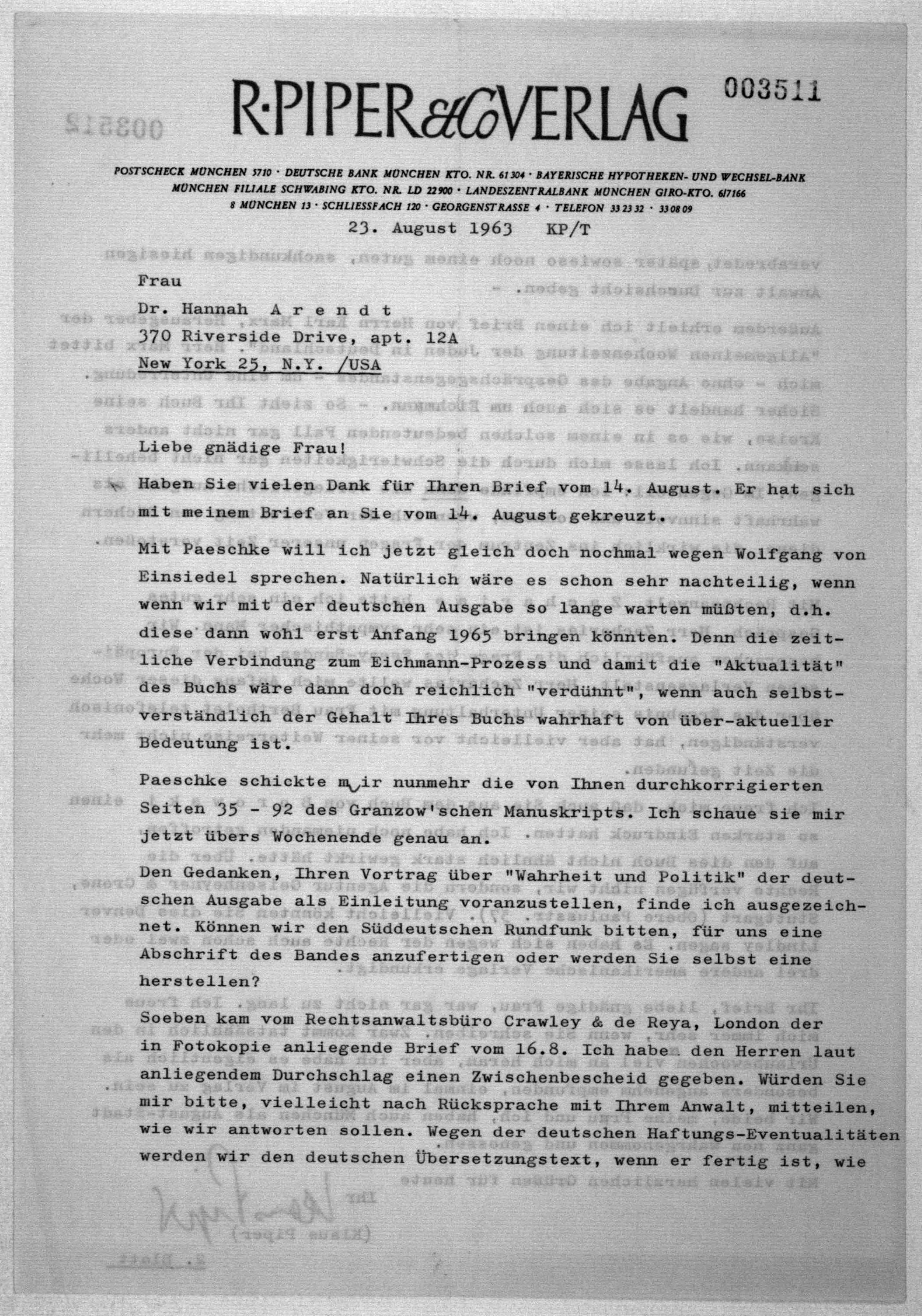 Scanned image of the current content page