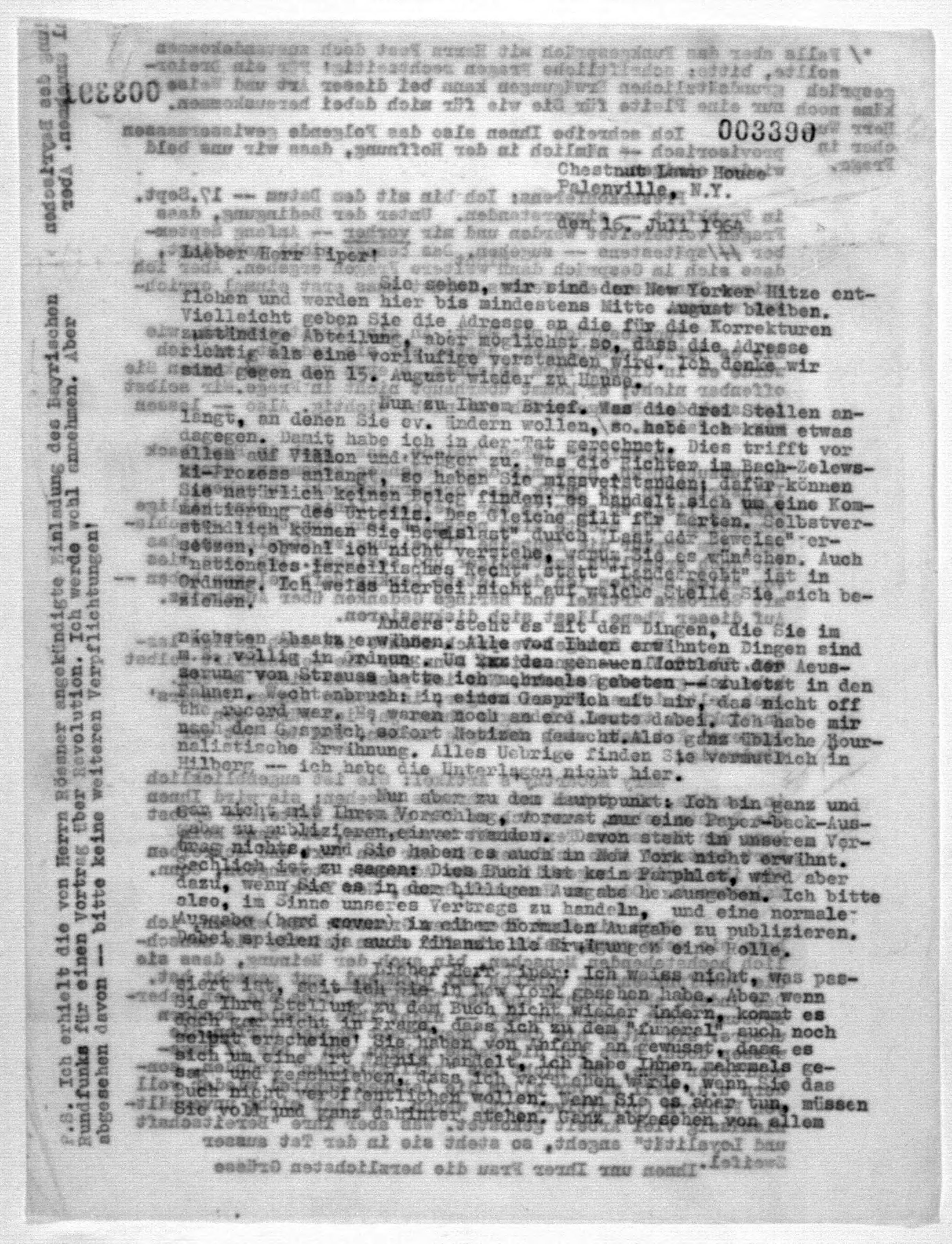 Scanned image of the current content page