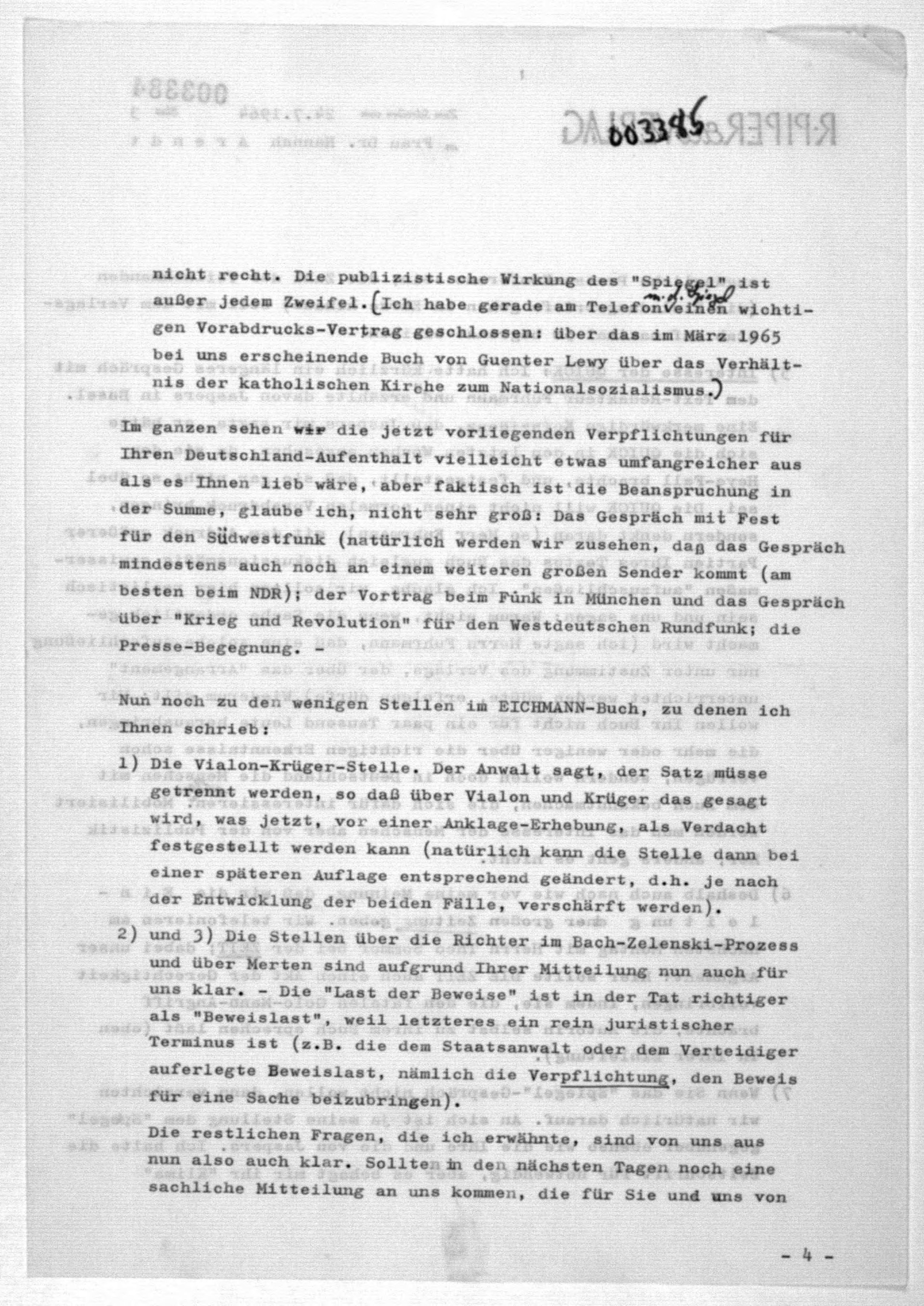 Scanned image of the current content page