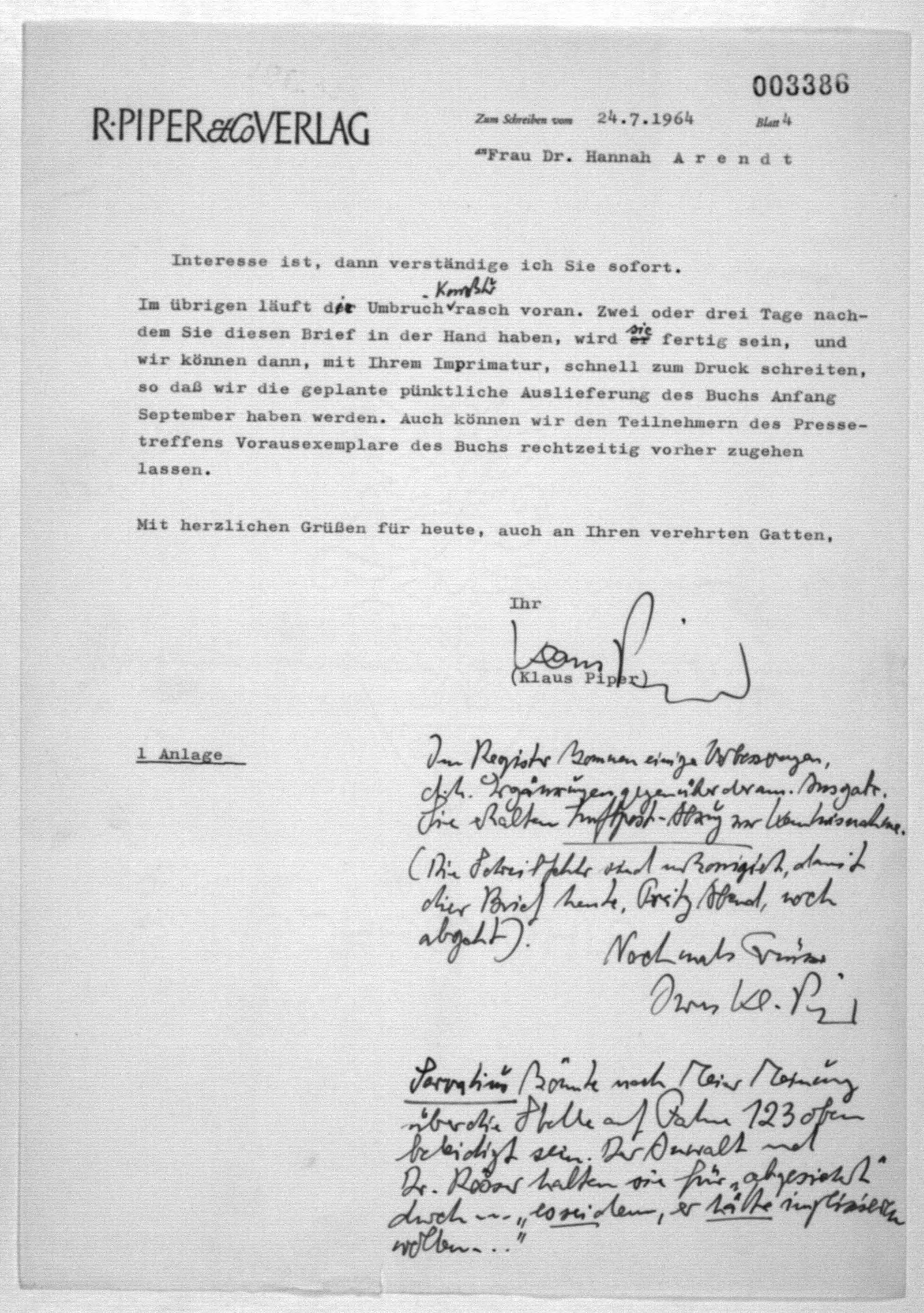 Scanned image of the current content page