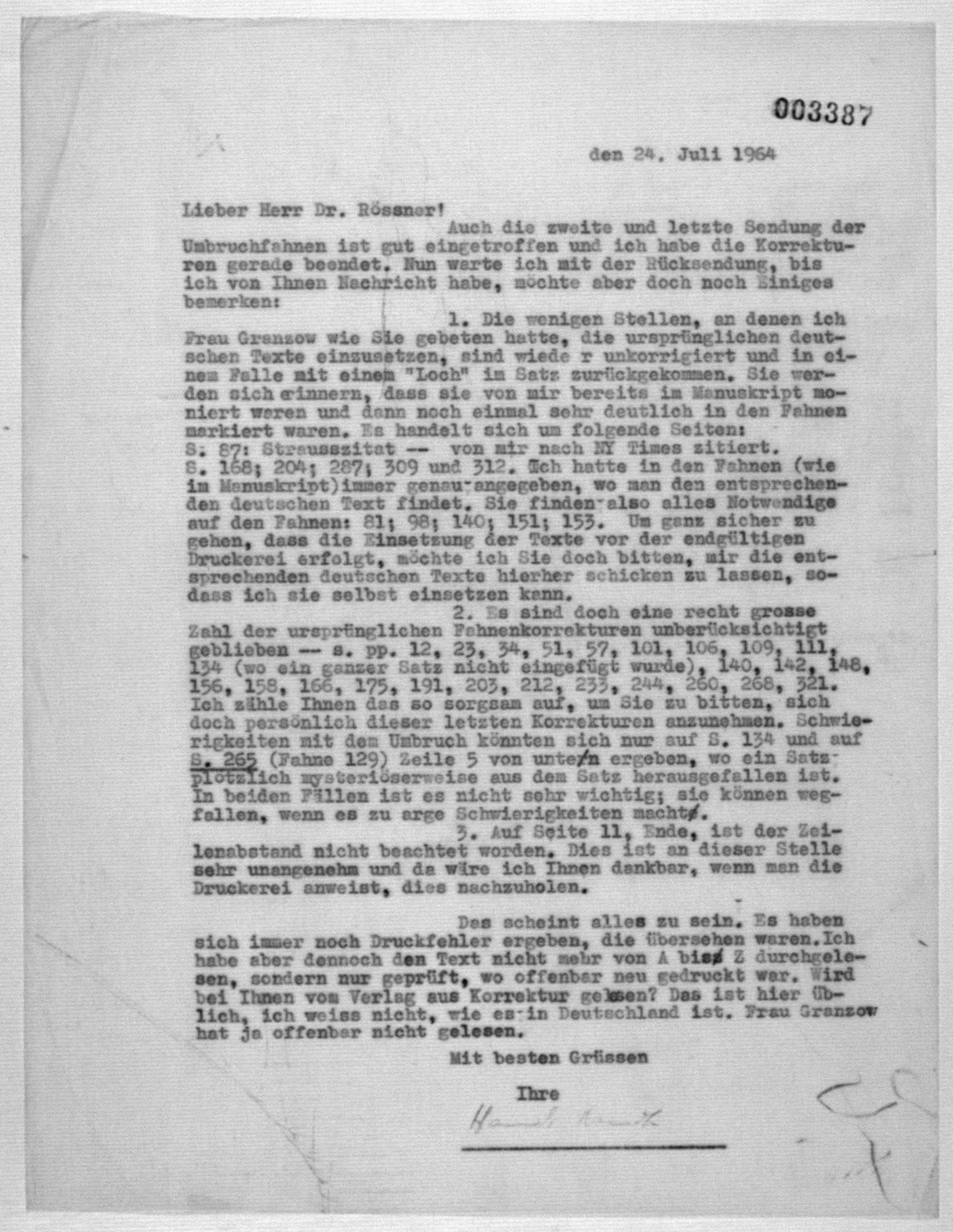 Scanned image of the current content page