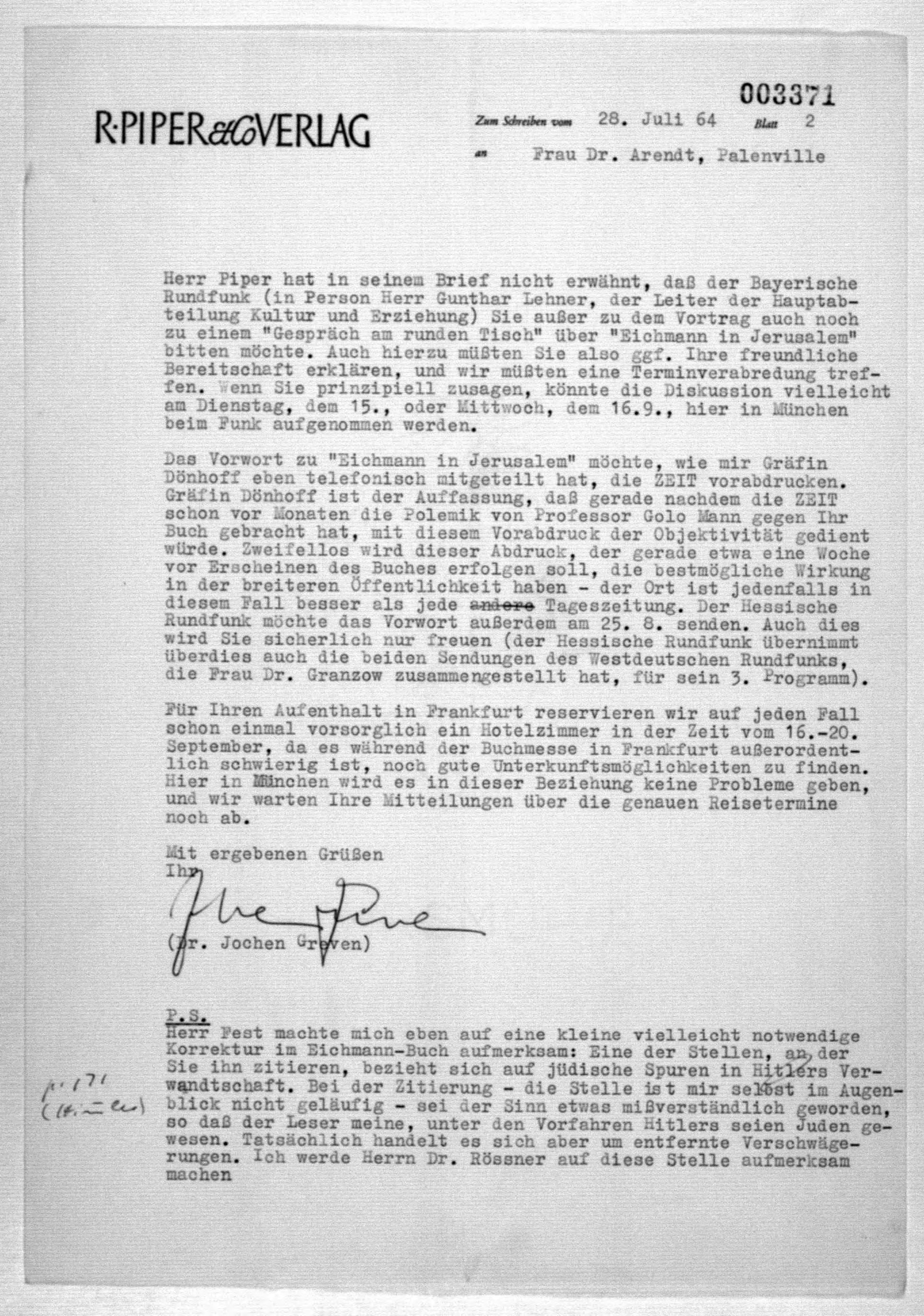 Scanned image of the current content page