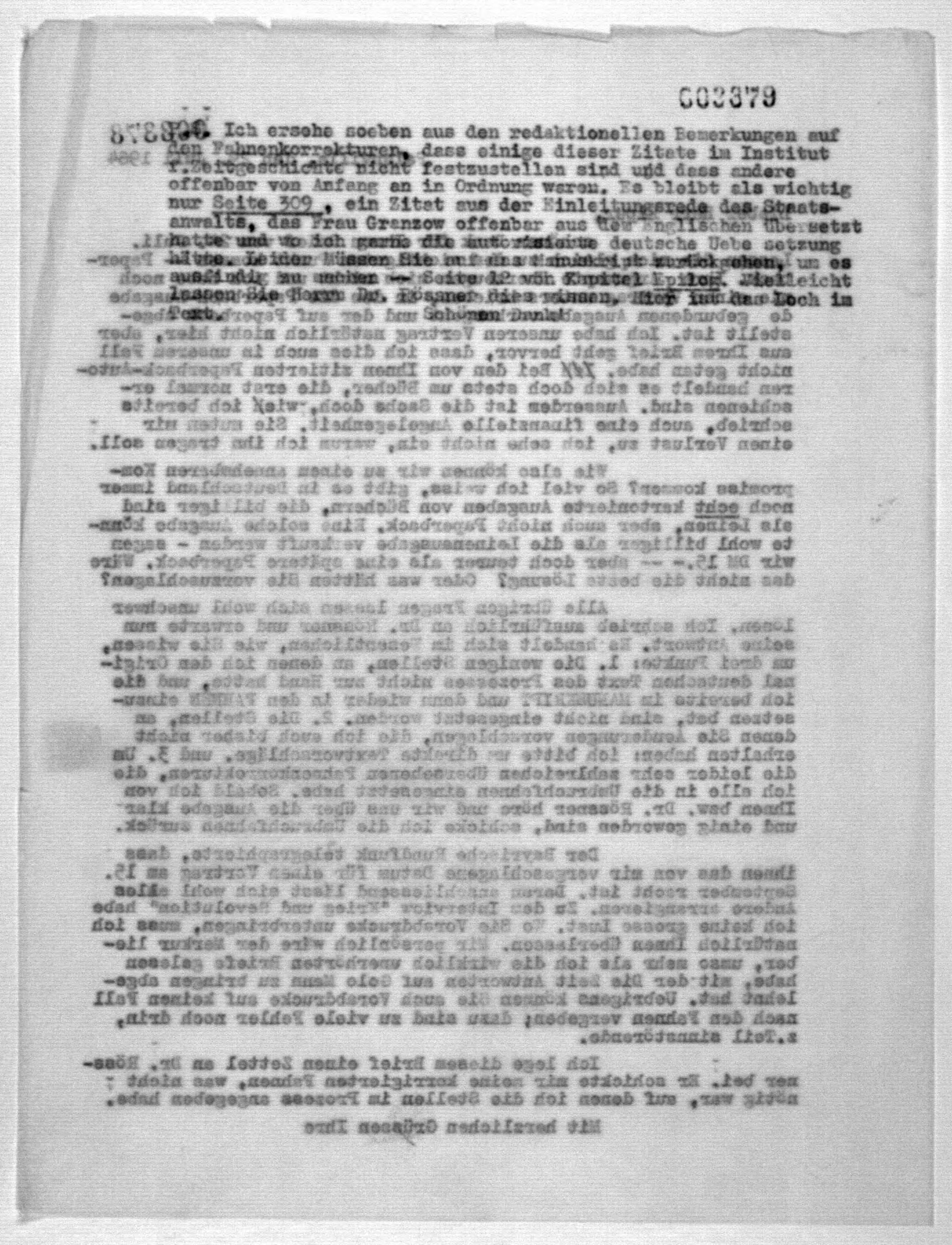 Scanned image of the current content page