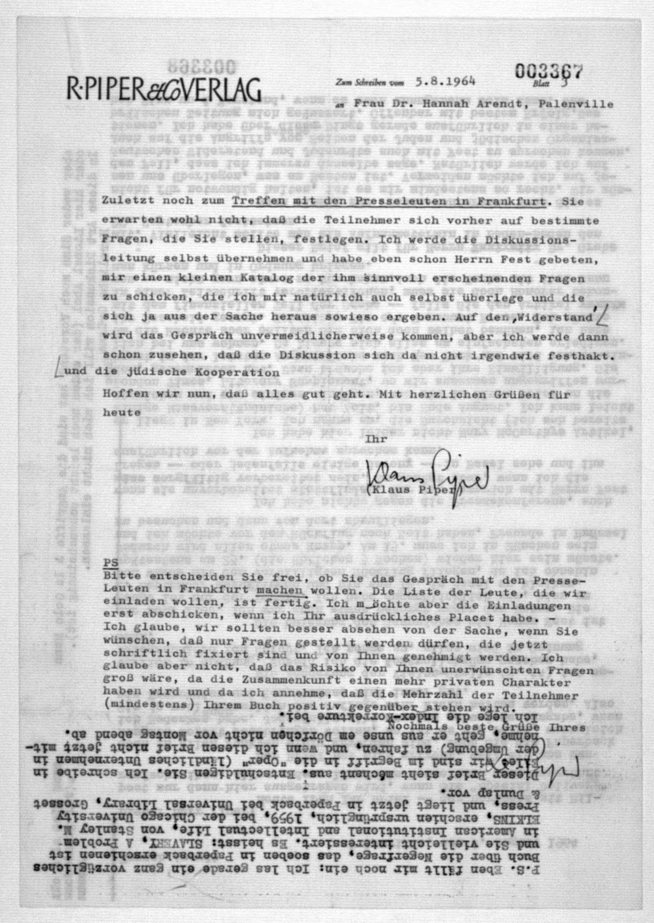 Scanned image of the current content page