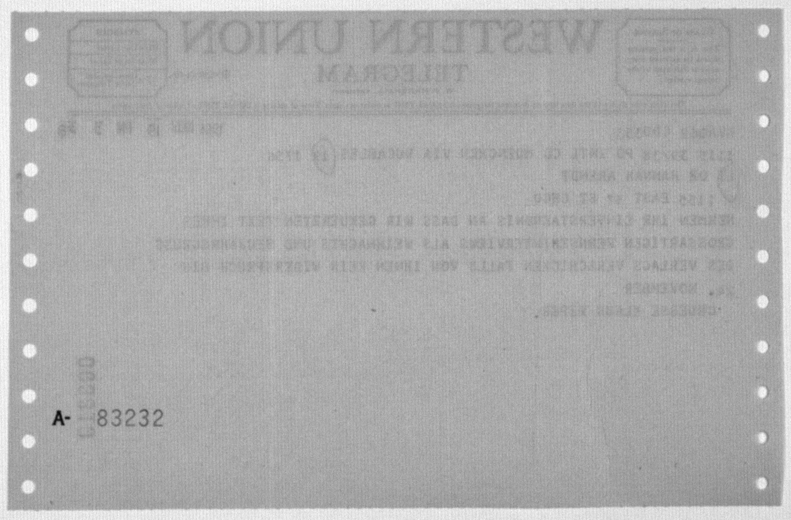 Scanned image of the current content page