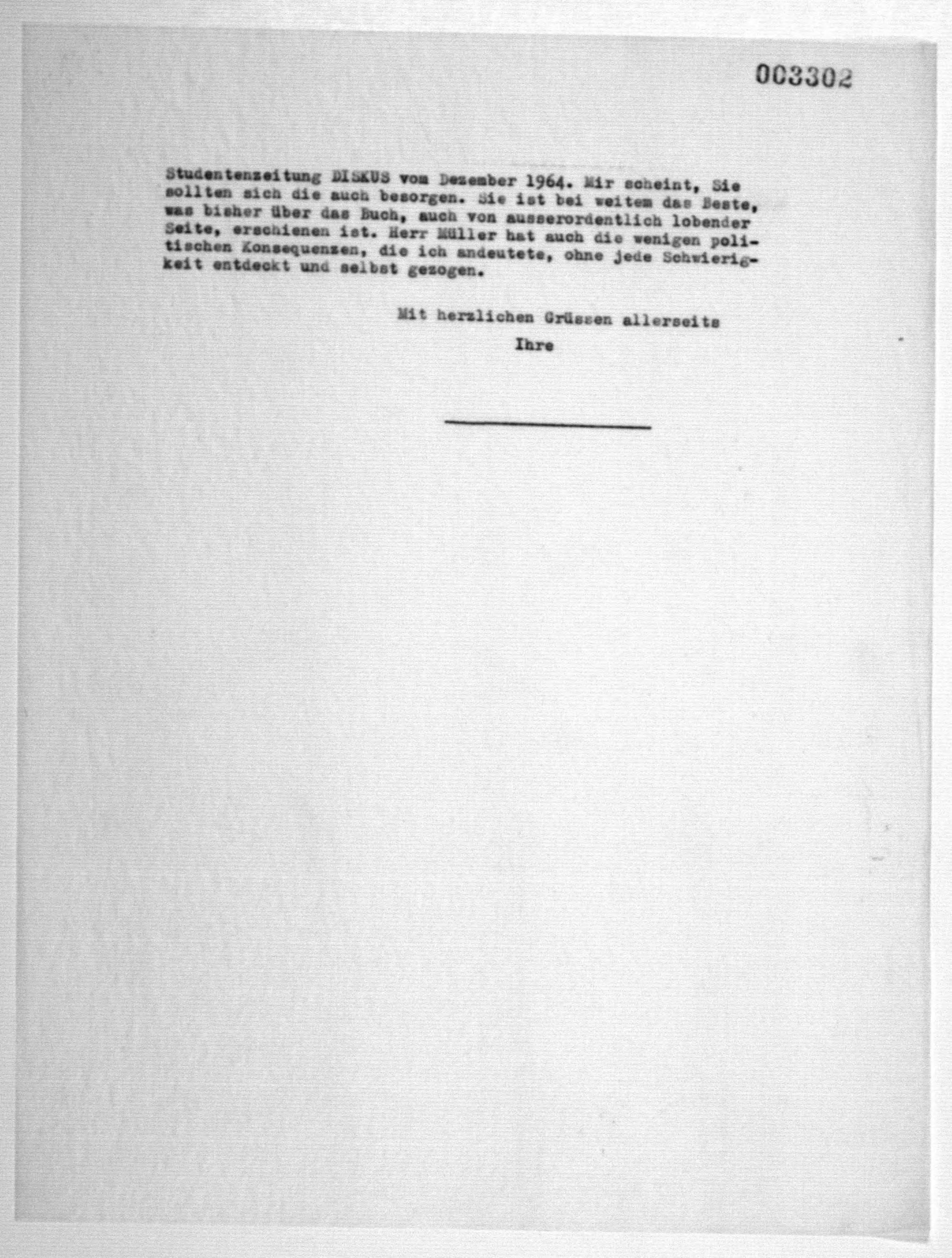 Scanned image of the current content page