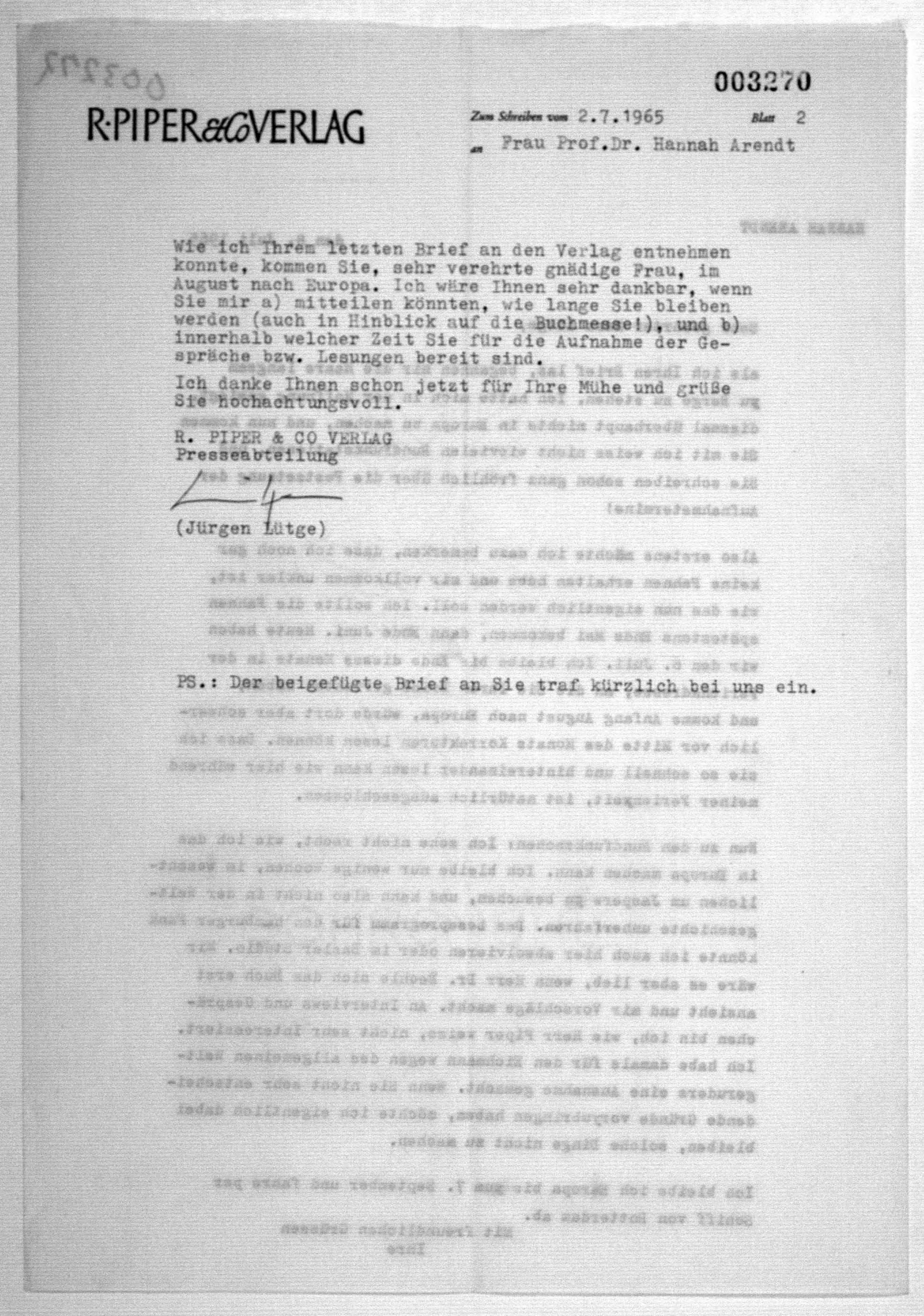 Scanned image of the current content page