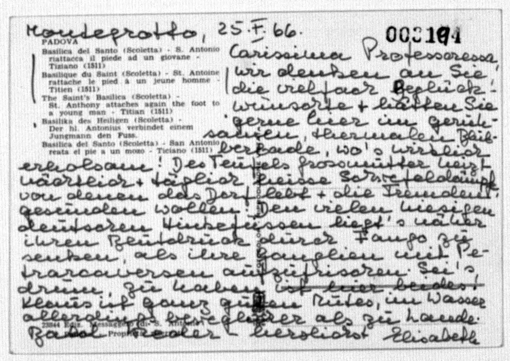 Scanned image of the current content page