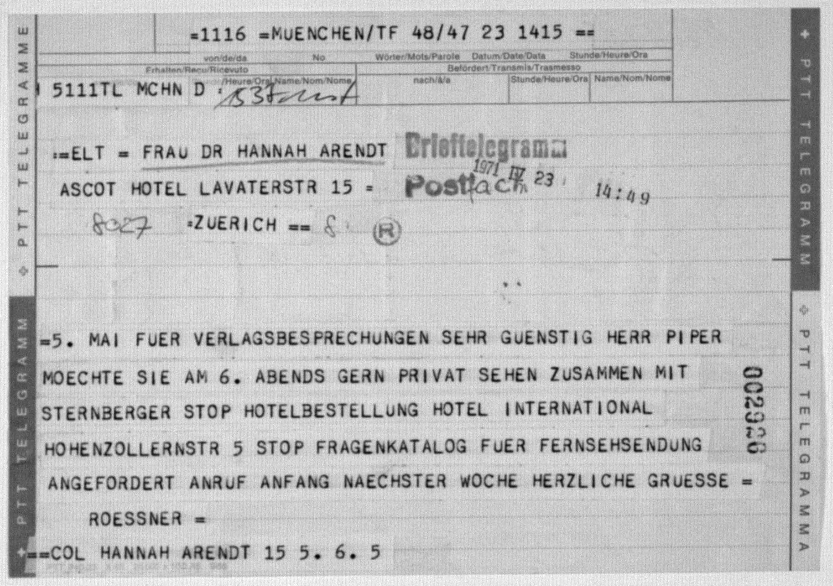 Scanned image of the current content page