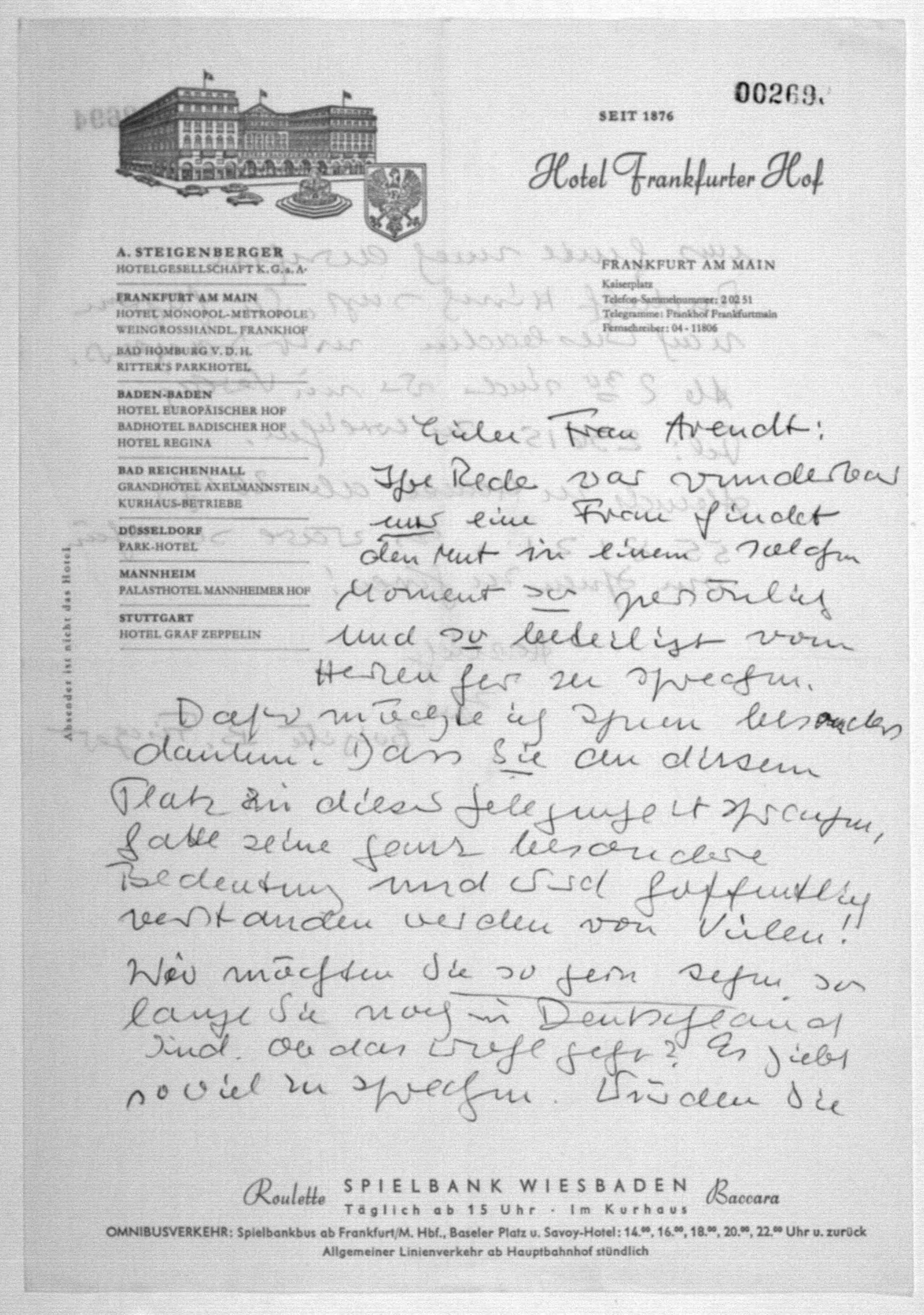 Scanned image of the current content page