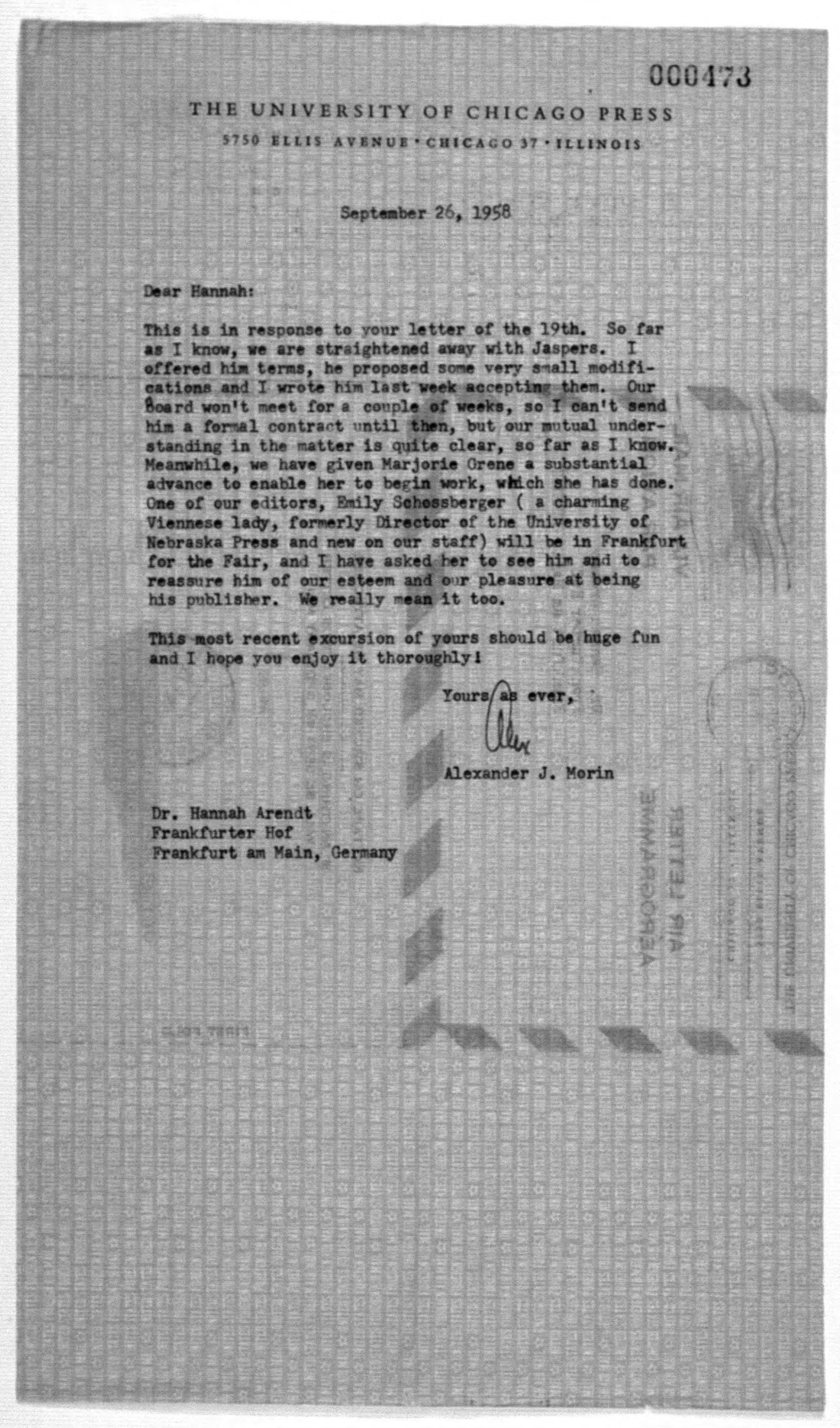 Scanned image of the current content page