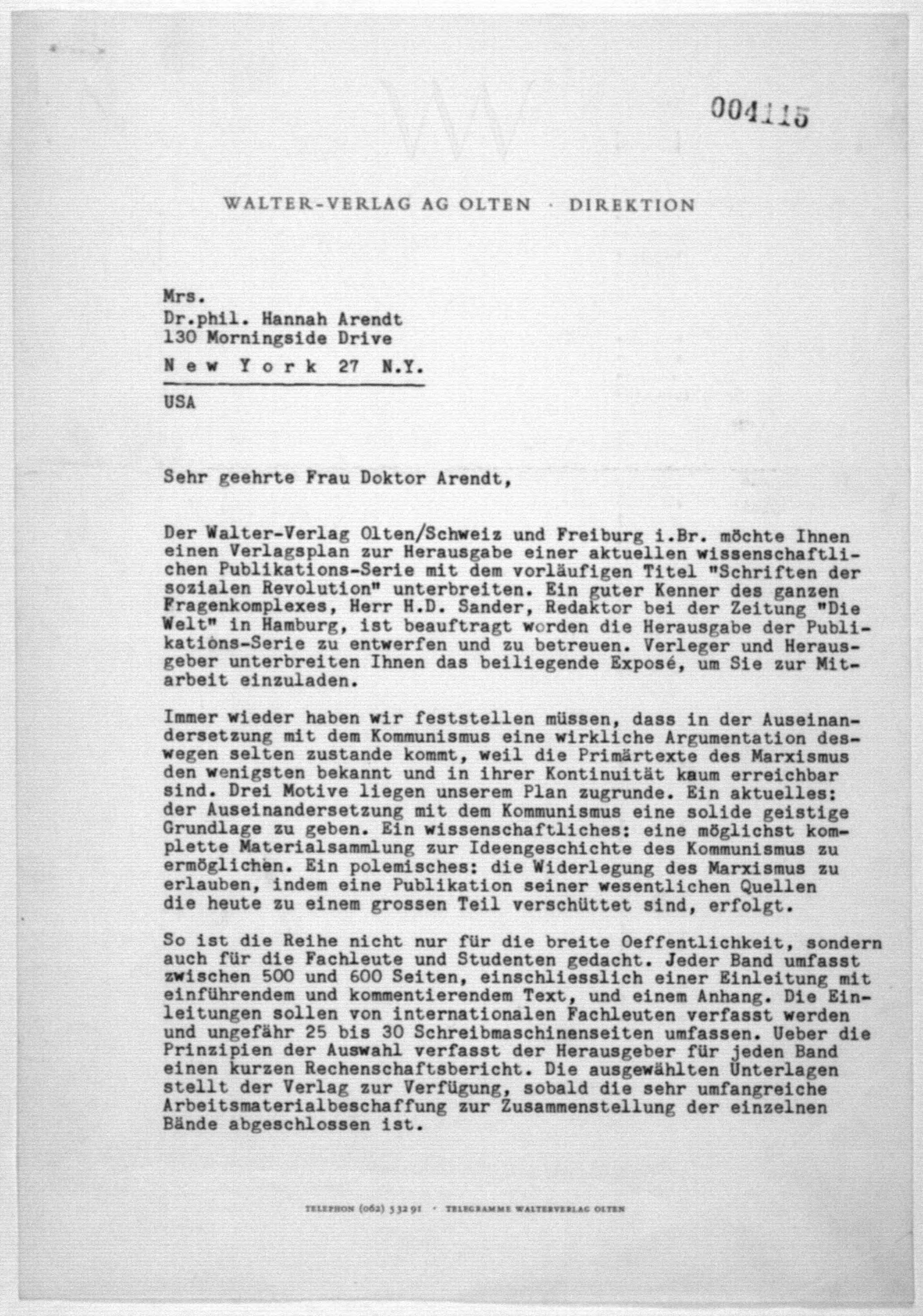 Scanned image of the current content page