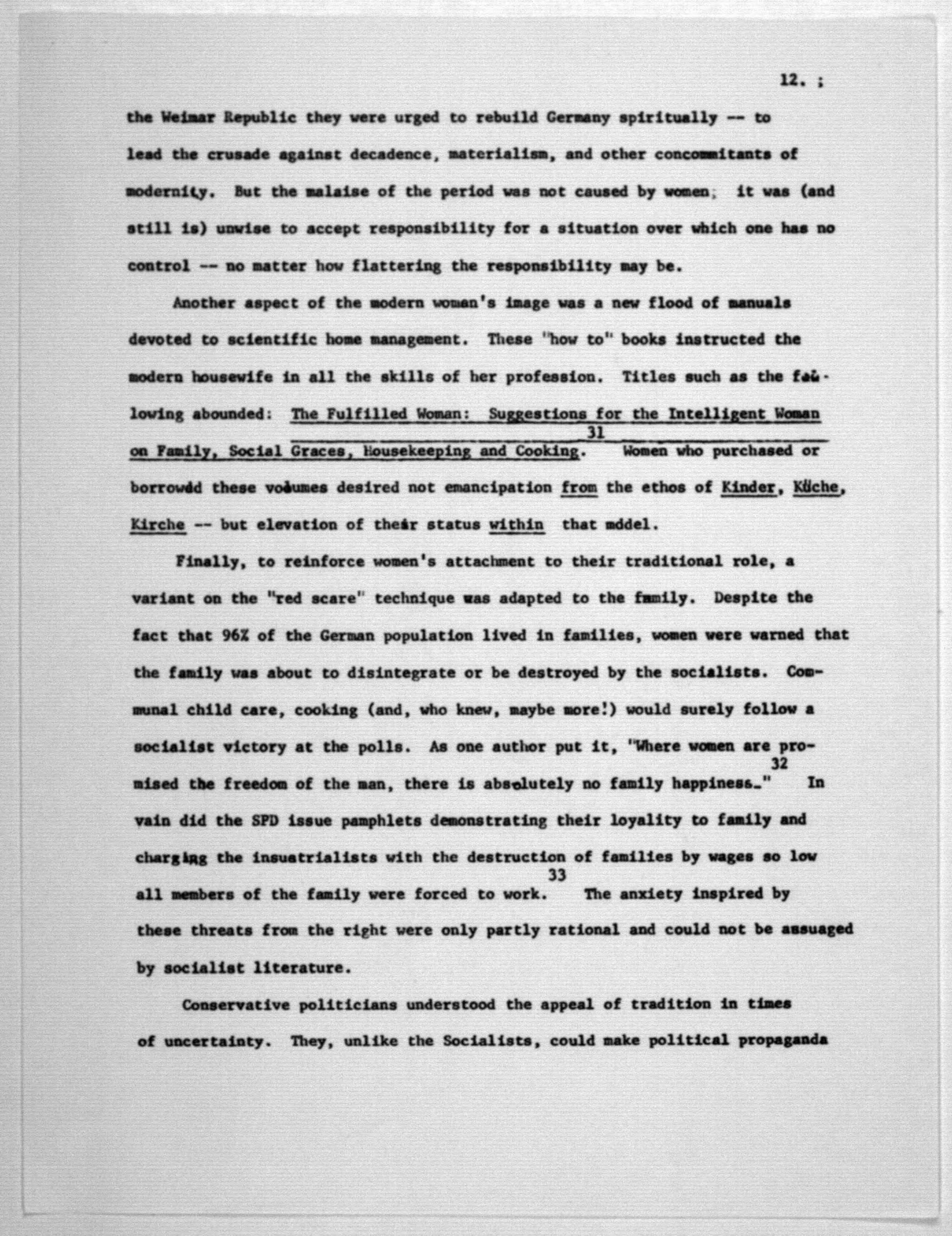 Scanned image of the current content page