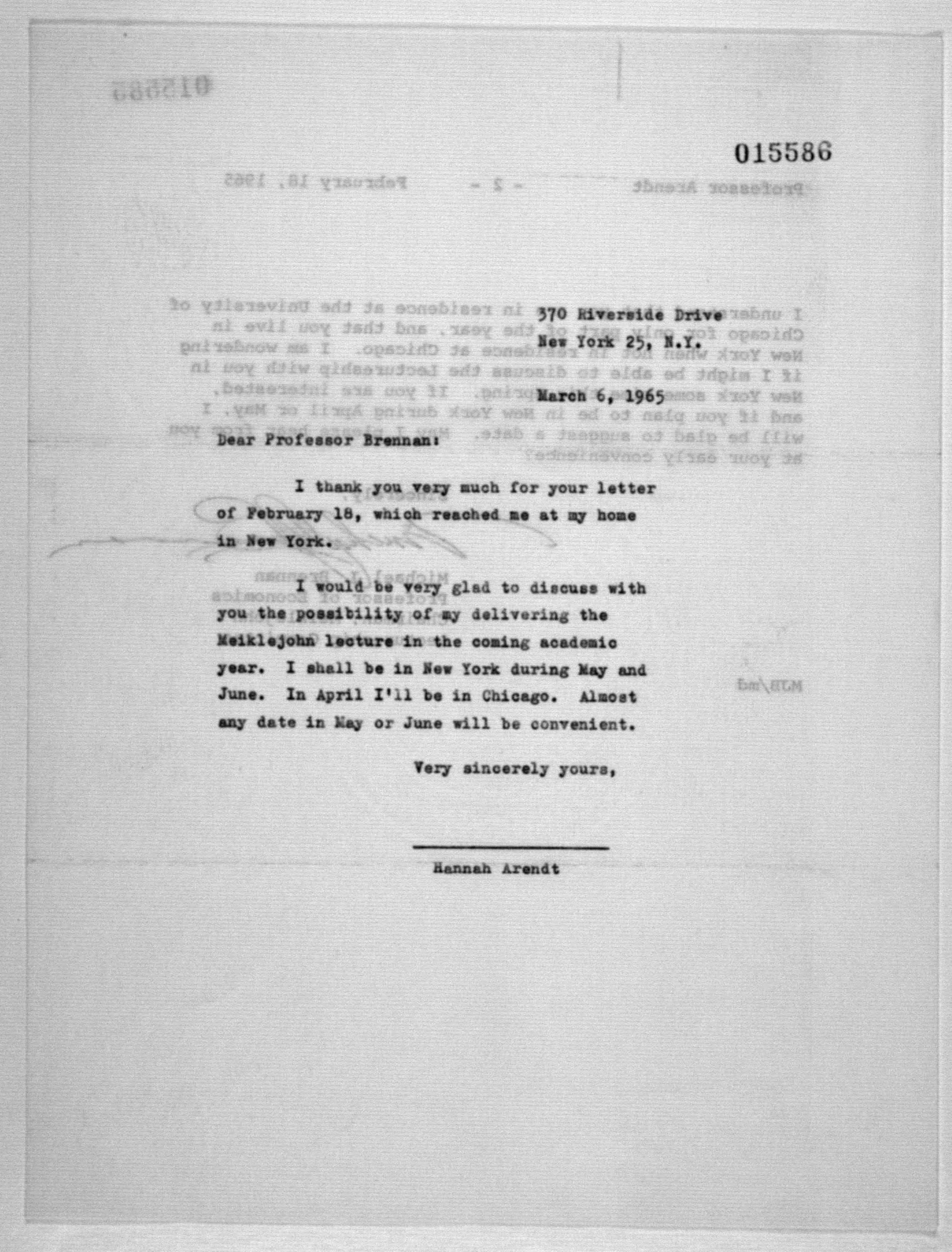 Scanned image of the current content page