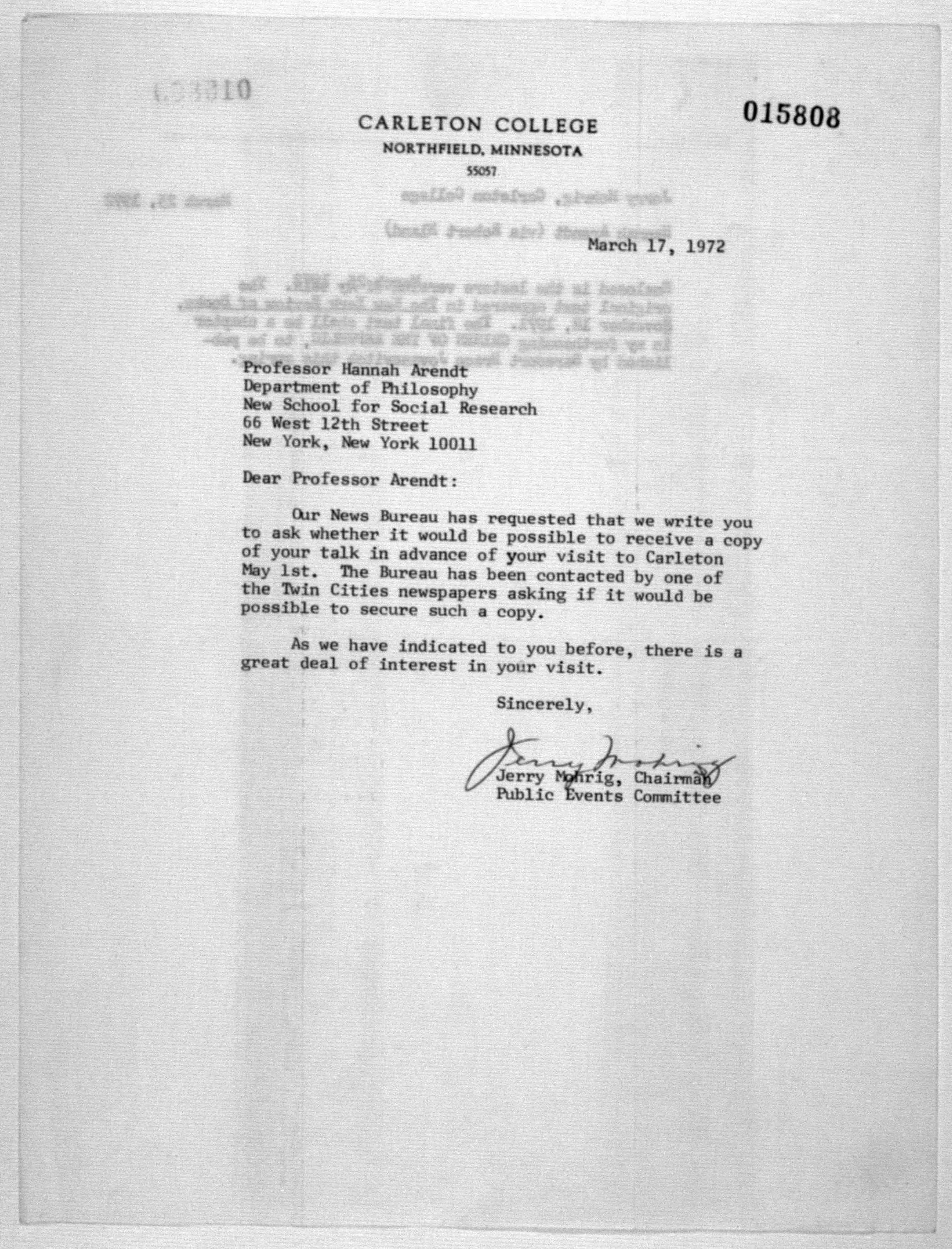 Scanned image of the current content page