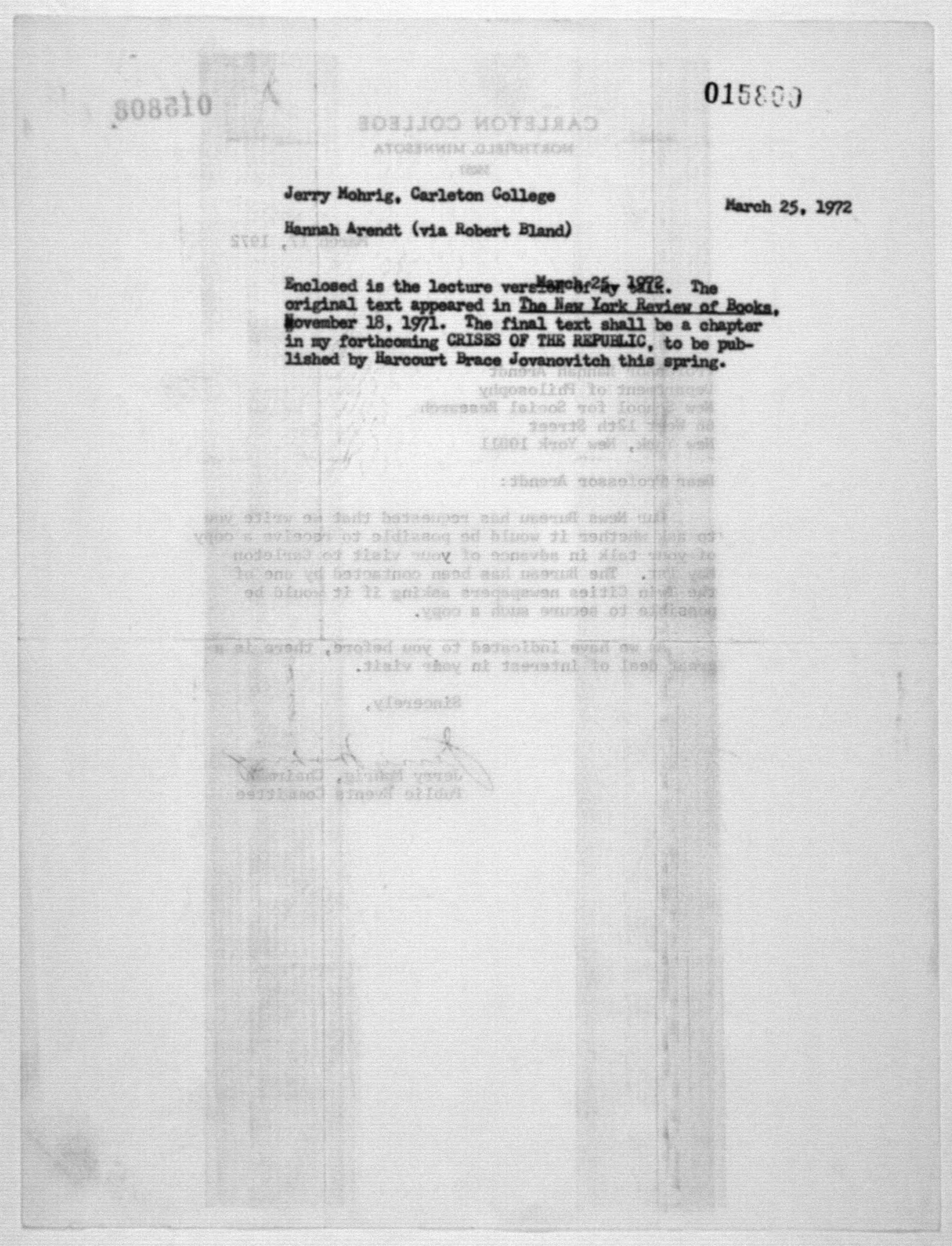 Scanned image of the current content page