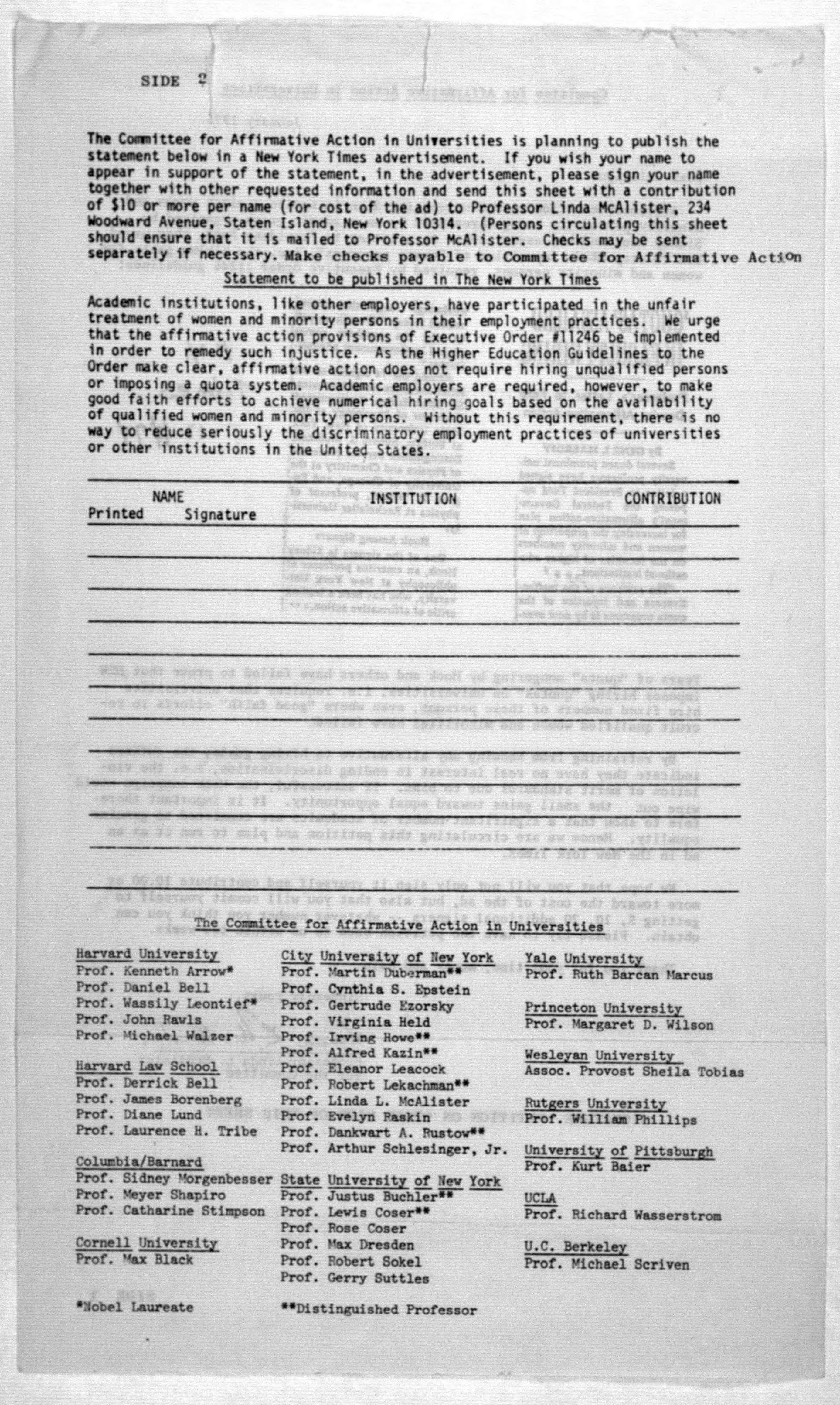 Scanned image of the current content page