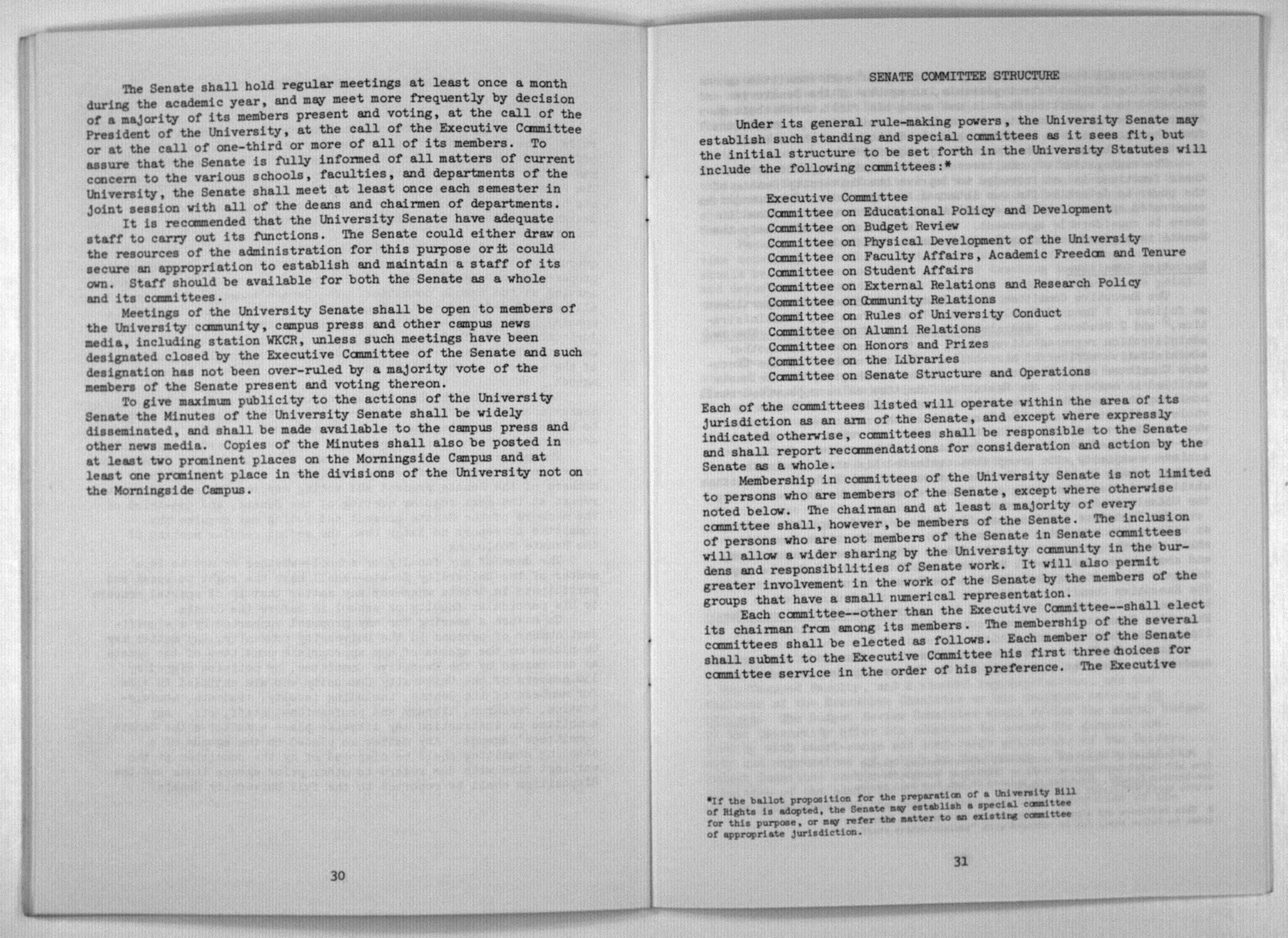 Scanned image of the current content page