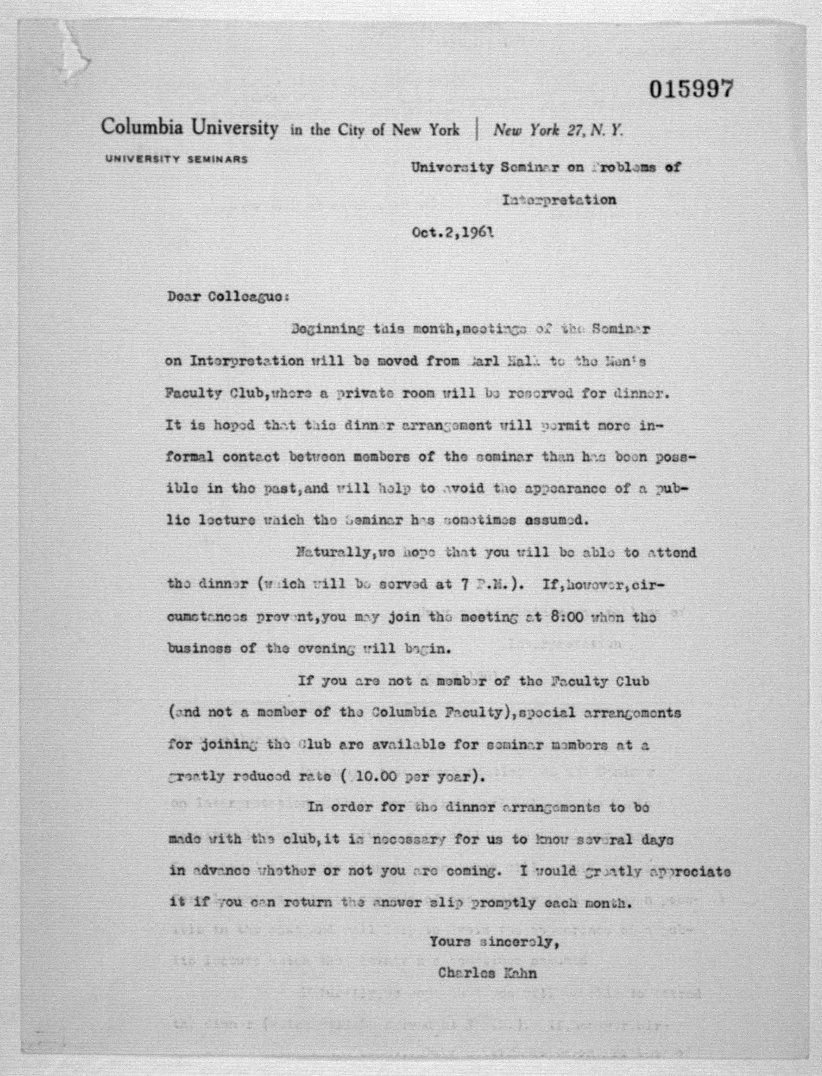 Scanned image of the current content page