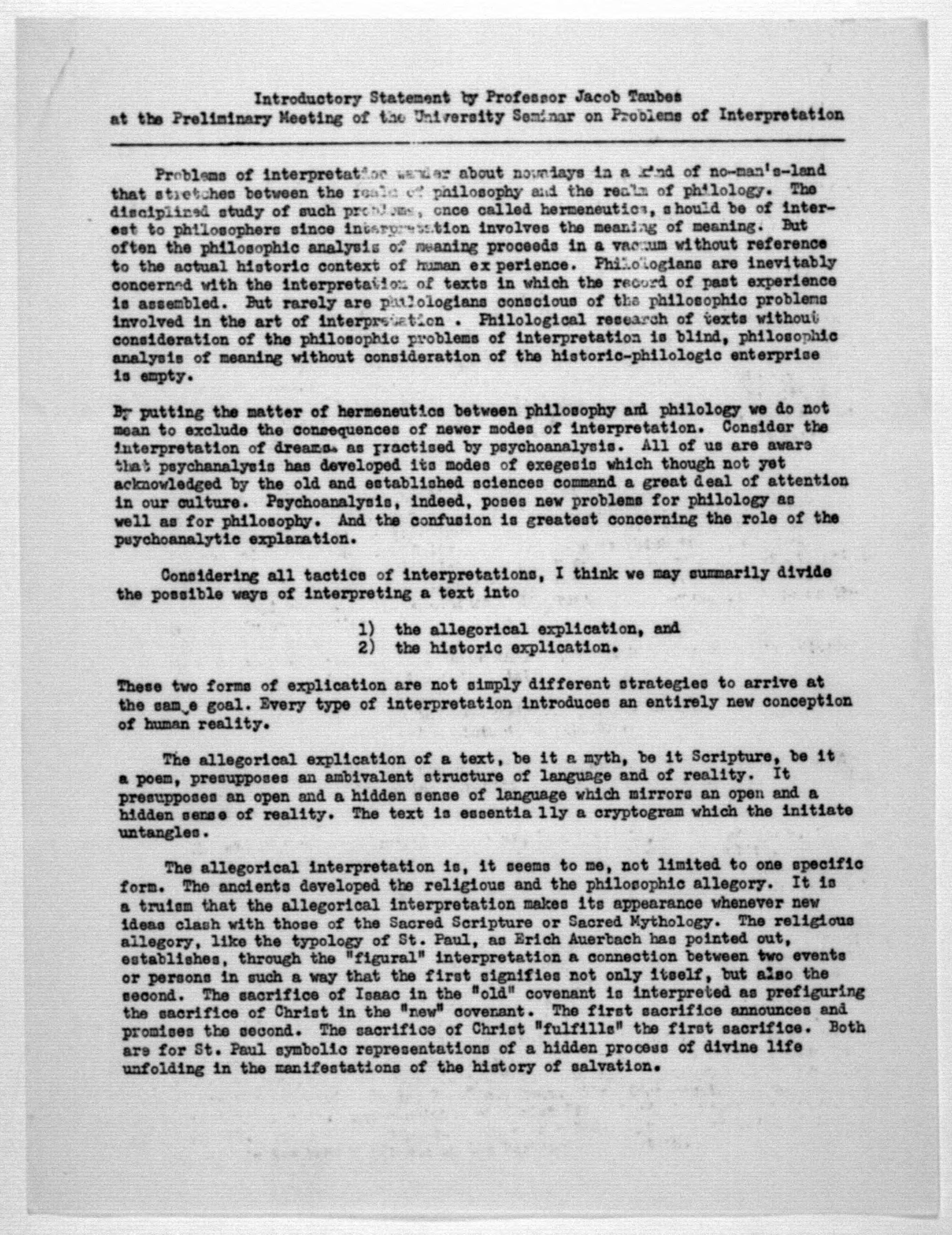 Scanned image of the current content page