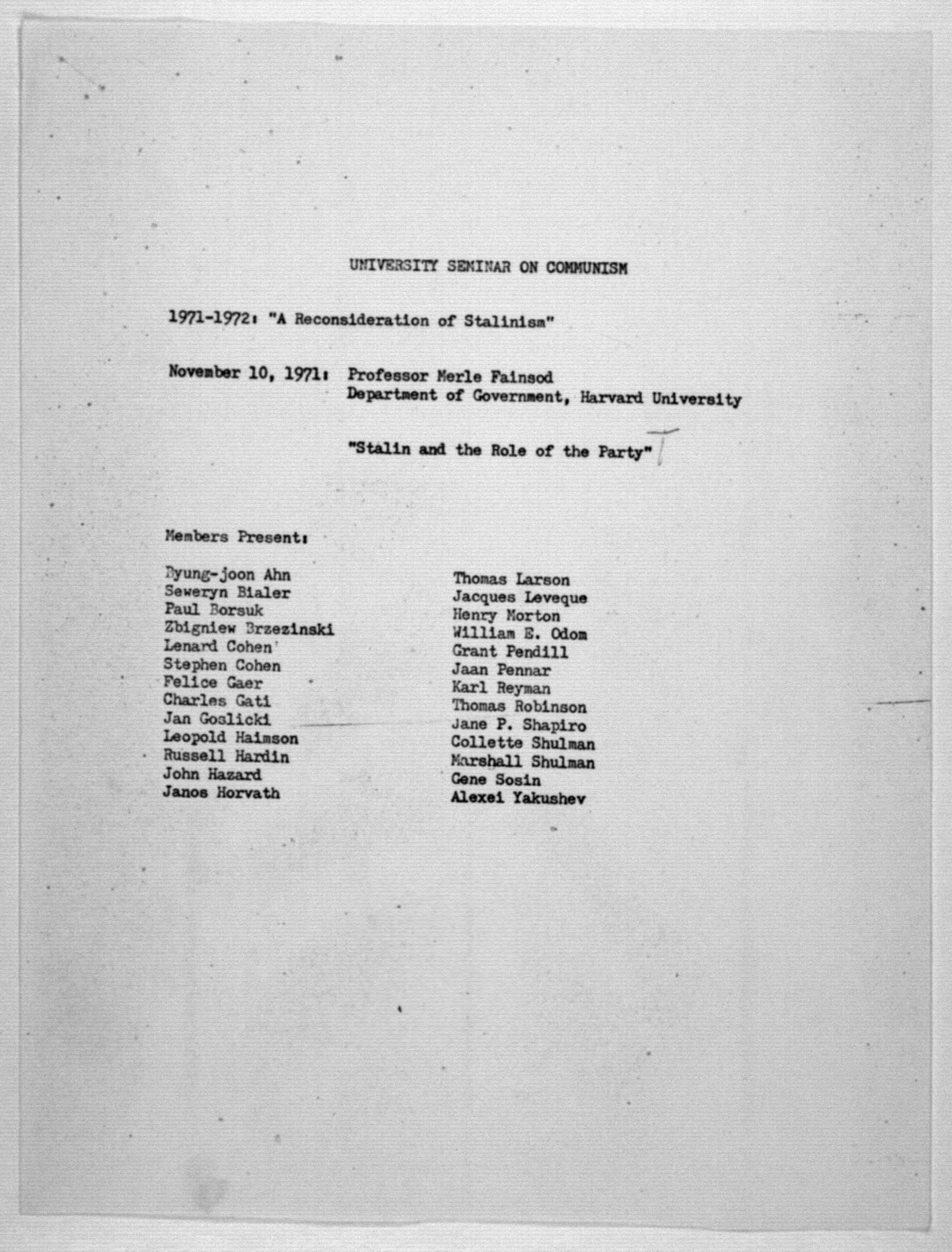 Scanned image of the current content page