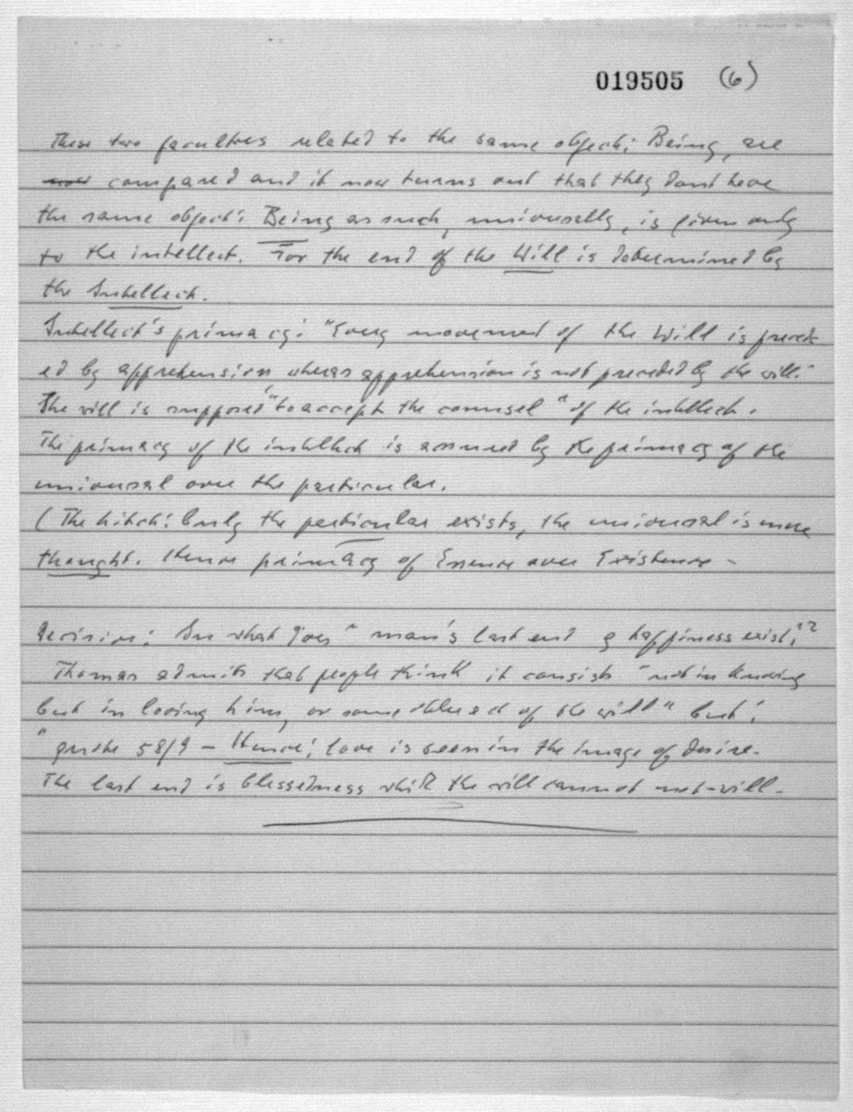 Scanned image of the current content page