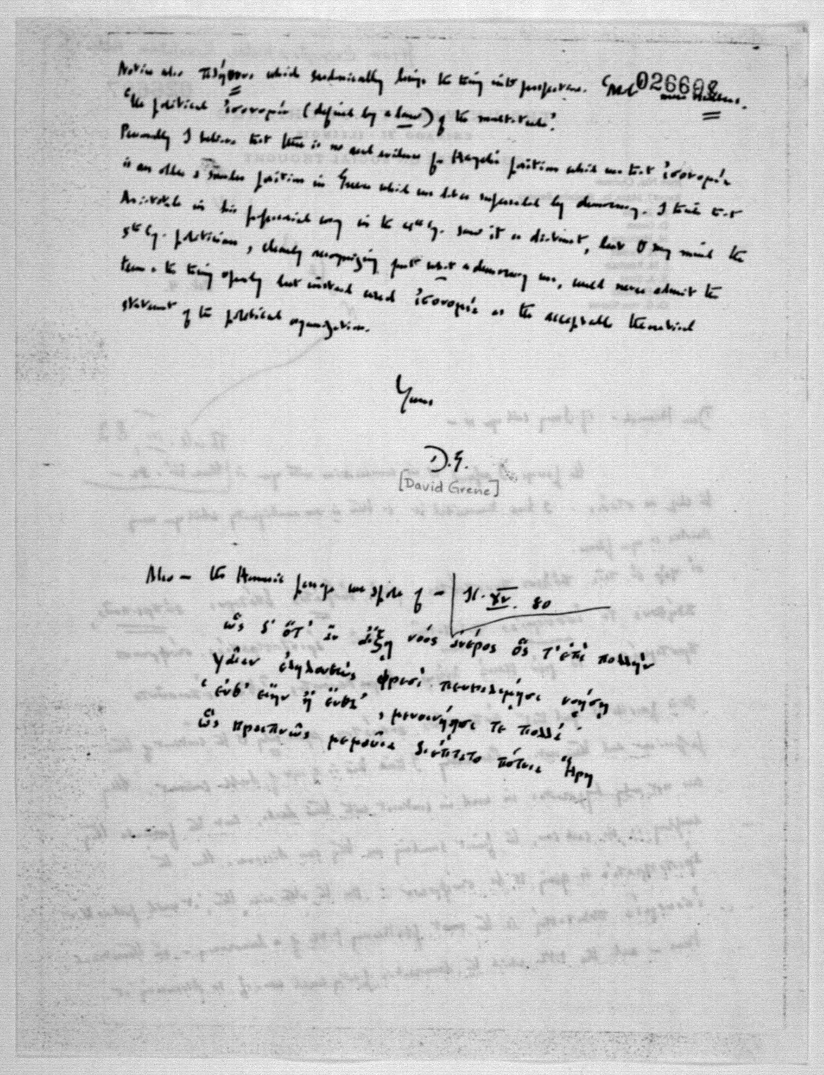 Scanned image of the current content page