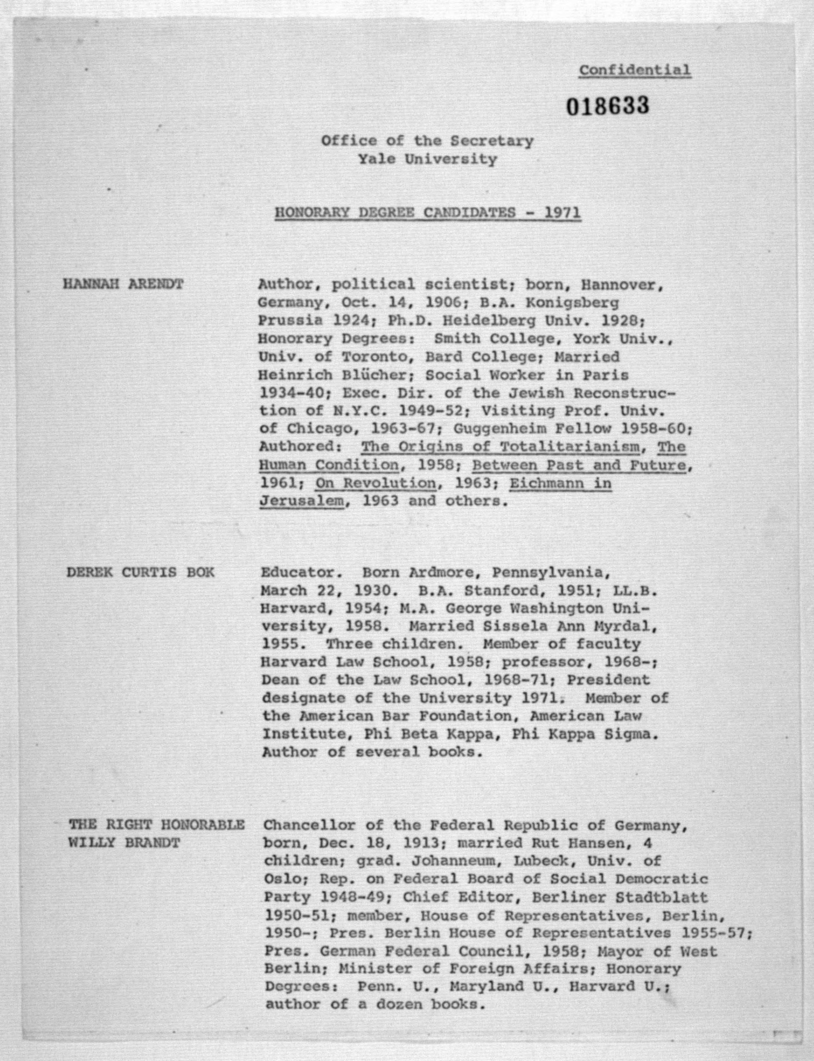 Scanned image of the current content page