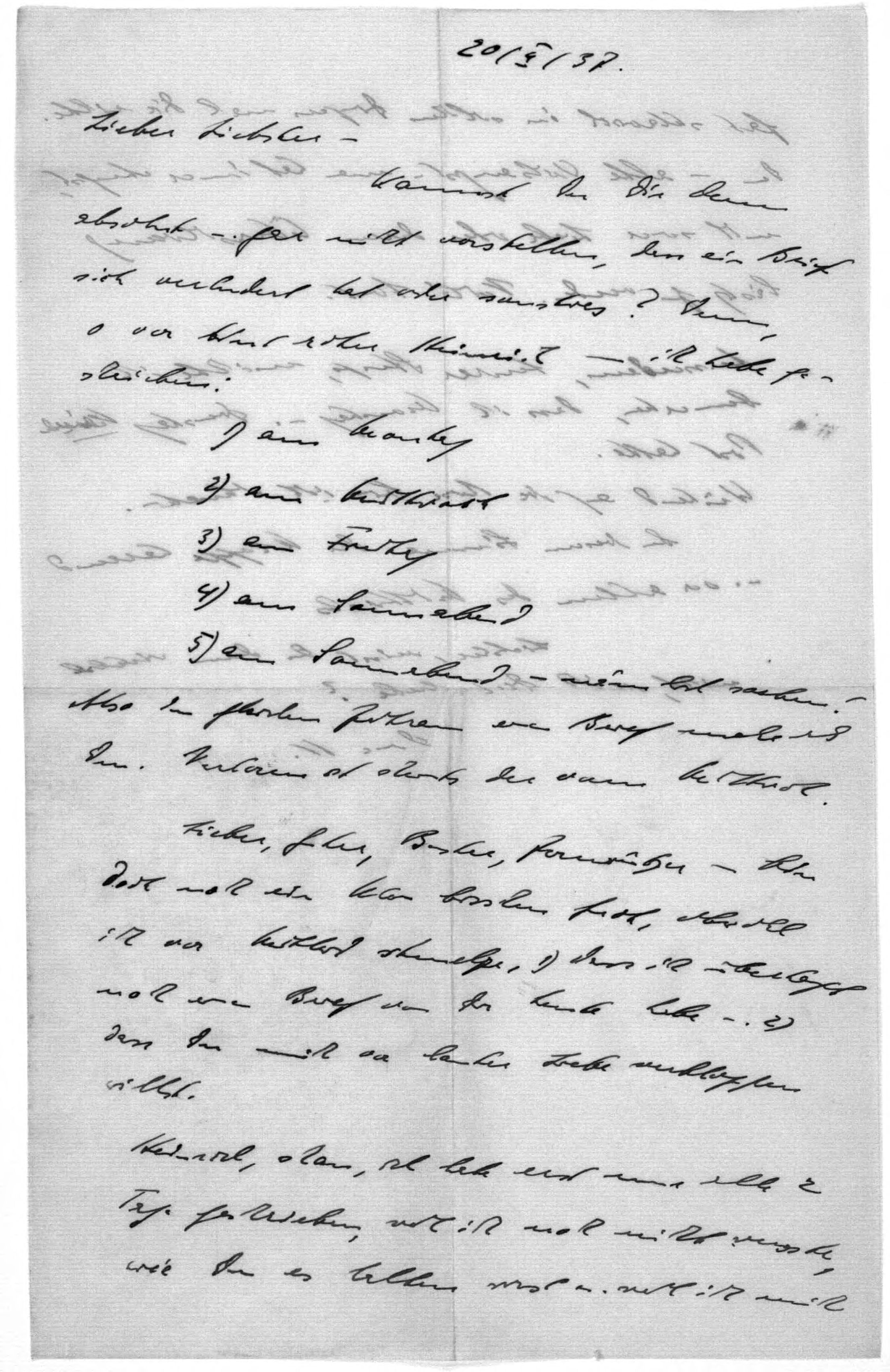 Scanned image of the current content page