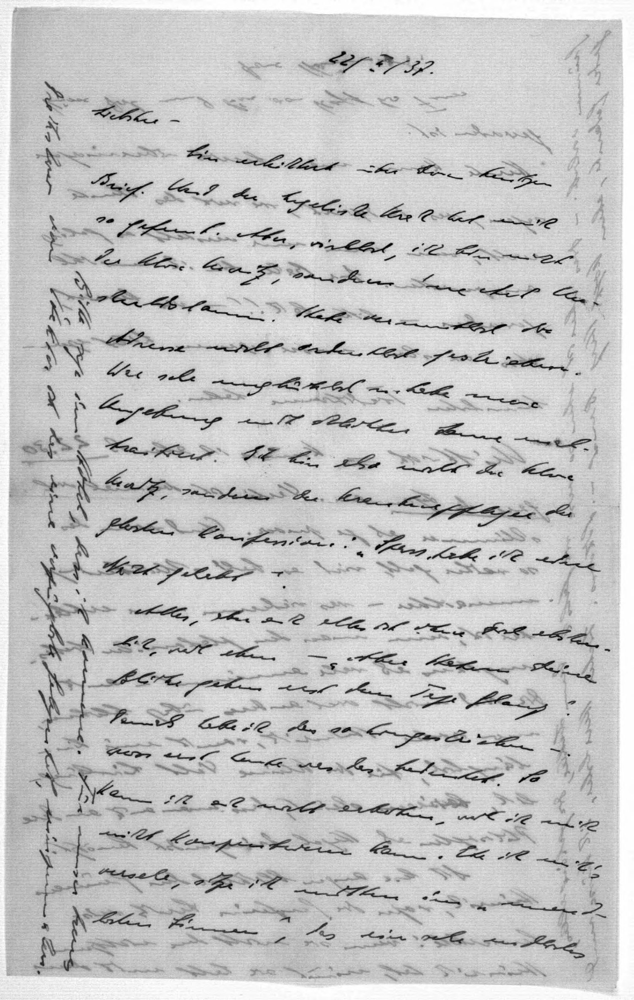 Scanned image of the current content page