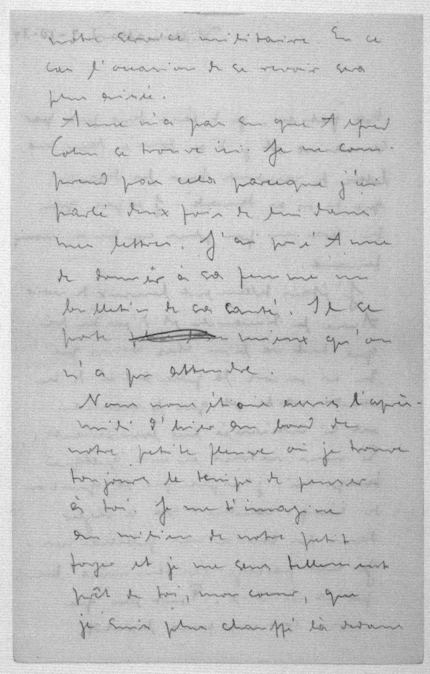 Scanned image of the current content page